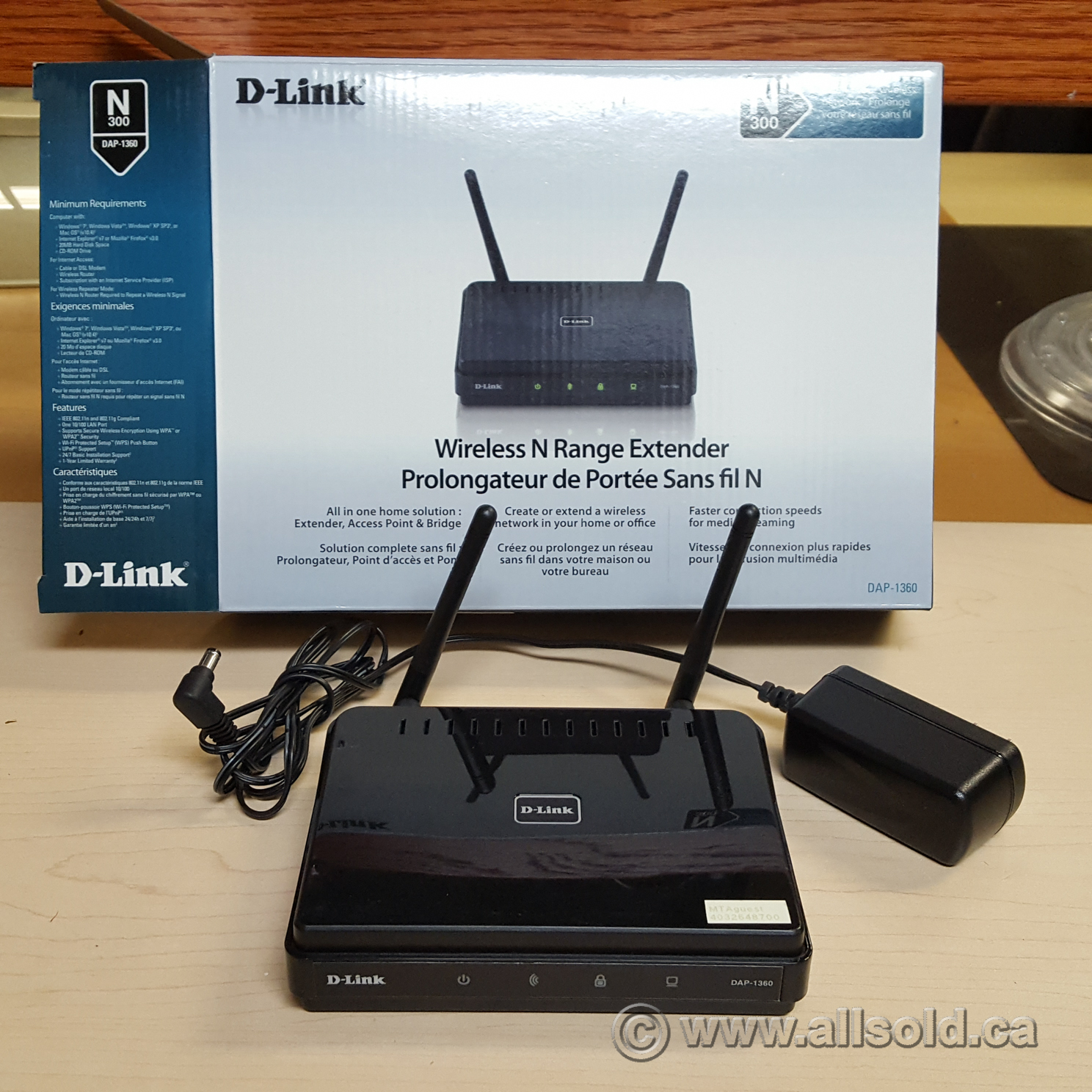 D Link Dap 1360 N300 Network Extender Allsold Ca Buy Sell Used Office Furniture Calgary