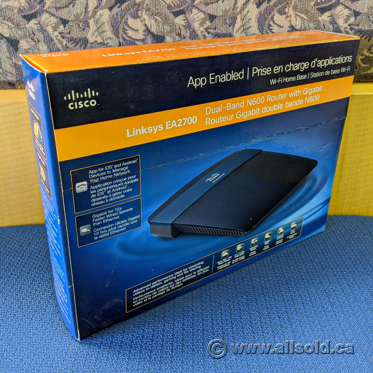 Linksys EA2700 N600 Dual-Band Wi-Fi Router - Allsold.ca - Buy