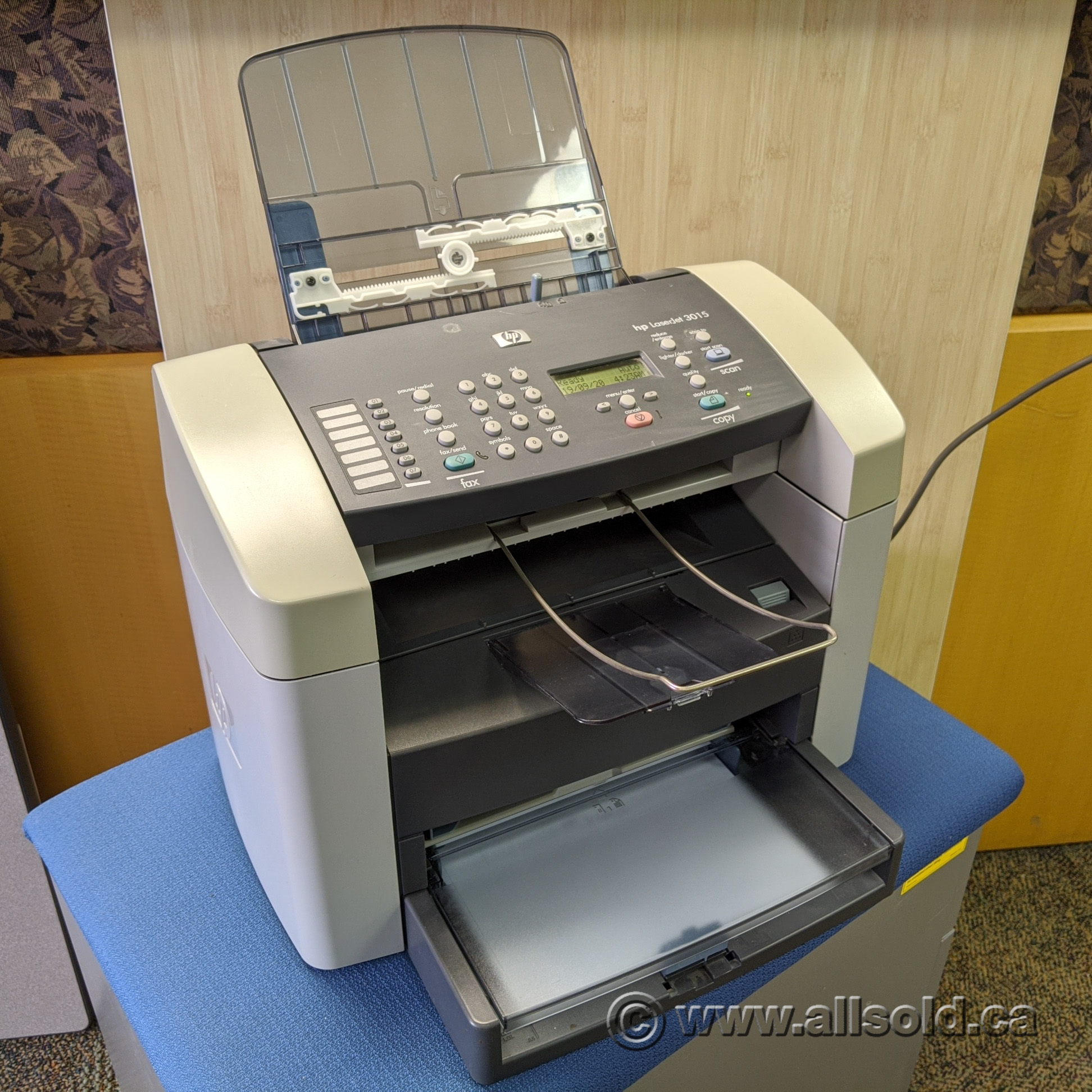 synet gryde radikal HP LaserJet 3015 Printer Fax Scanner Copy Black/White - Allsold.ca - Buy &  Sell Used Office Furniture Calgary