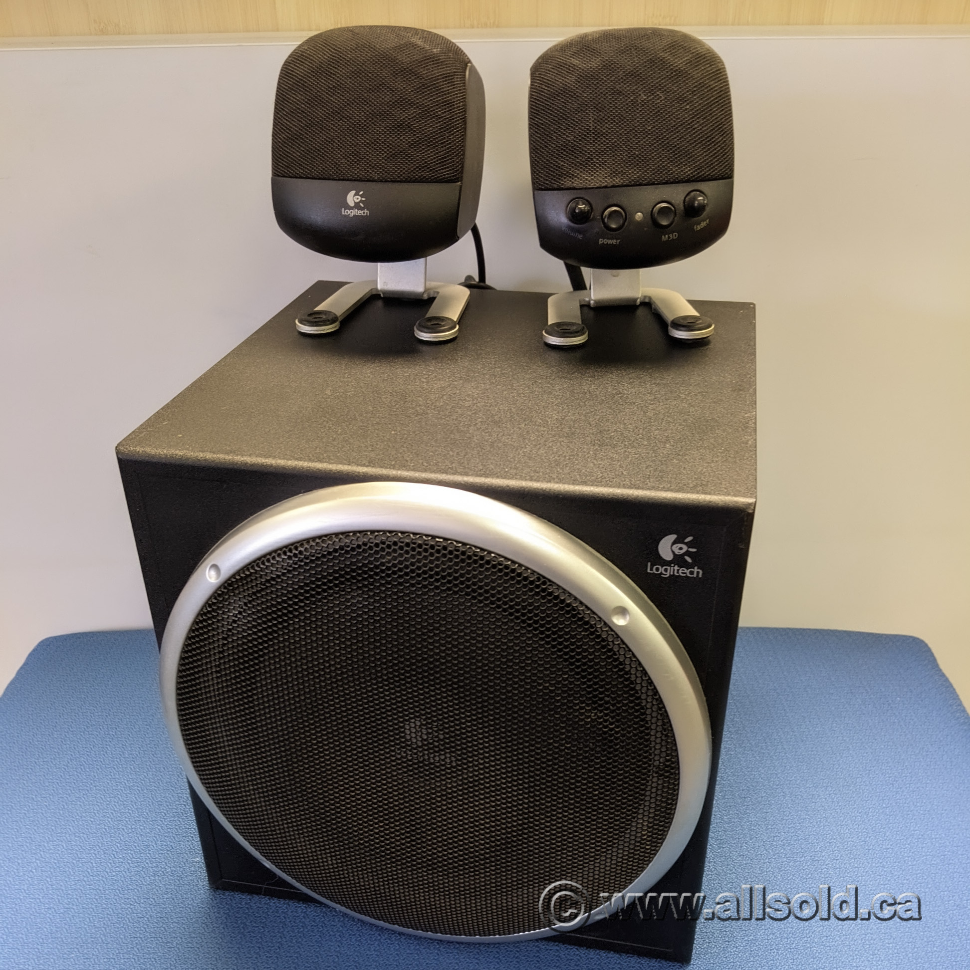 Logitech Z-540 Speaker System w/ 2 Speakers Subwoofer - Allsold.ca - Buy & Sell Used Office Furniture Calgary