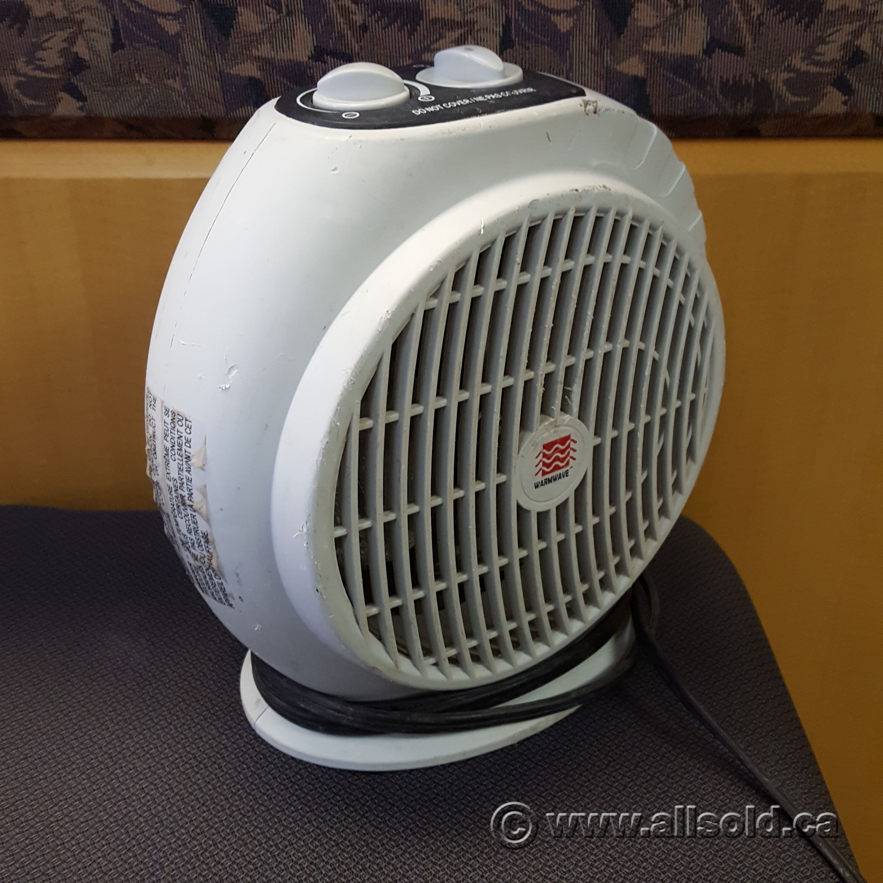 Warmwave 1,500-Watt Portable Space Heater - Allsold.ca - Buy u0026 Sell Used  Office Furniture Calgary