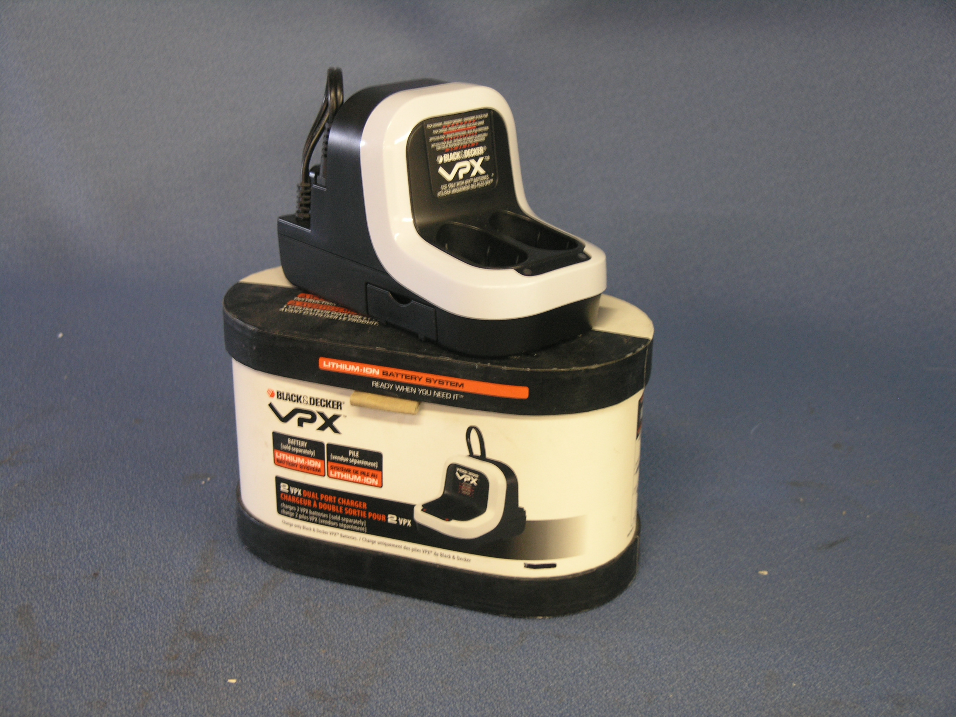 Vpx battery charger shop