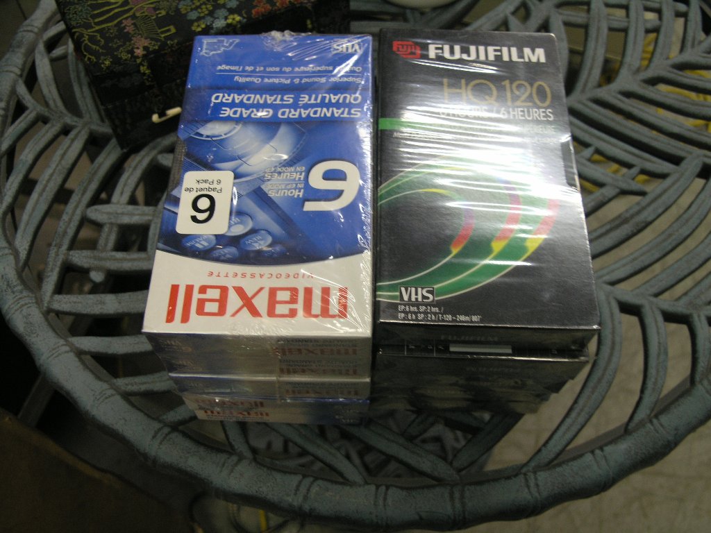 Lot of 10 VHS Tapes New Allsold.ca Buy & Sell Used Office