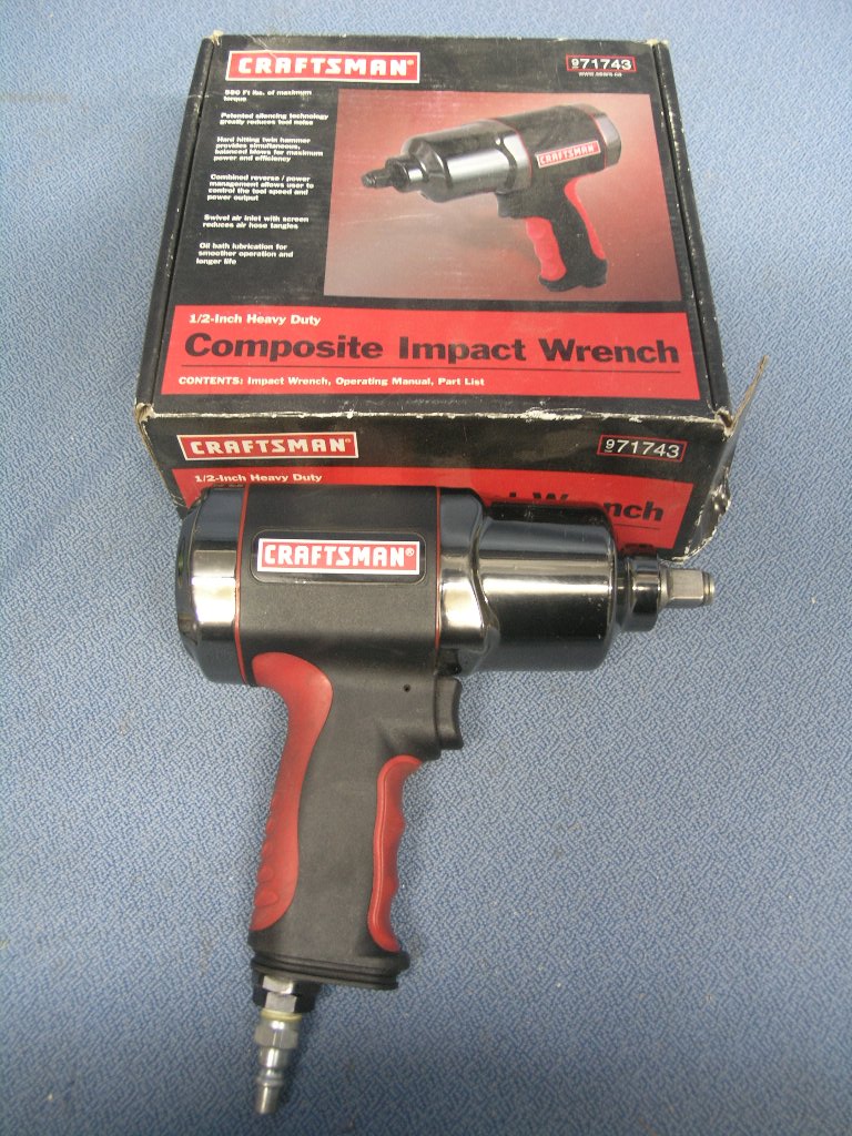 Craftsman 1/2" Heavy Duty Composite Impact Wrench Air Allsold.ca