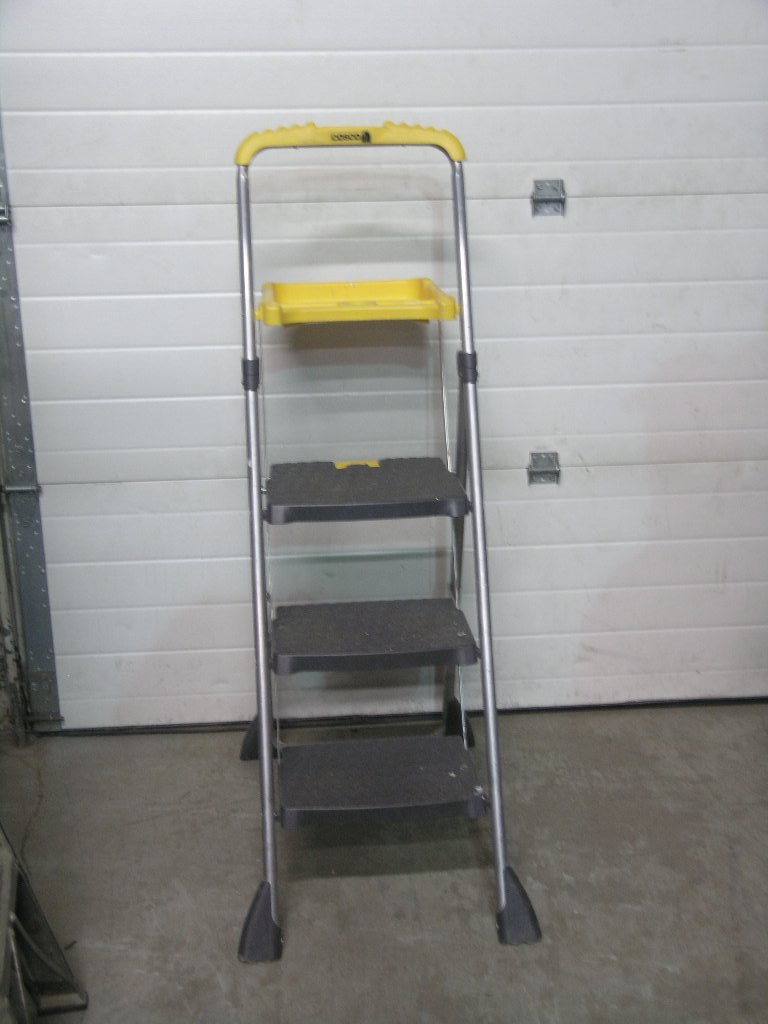 Costco Tri step Paint Ladder Allsold.ca Buy & Sell Used Office
