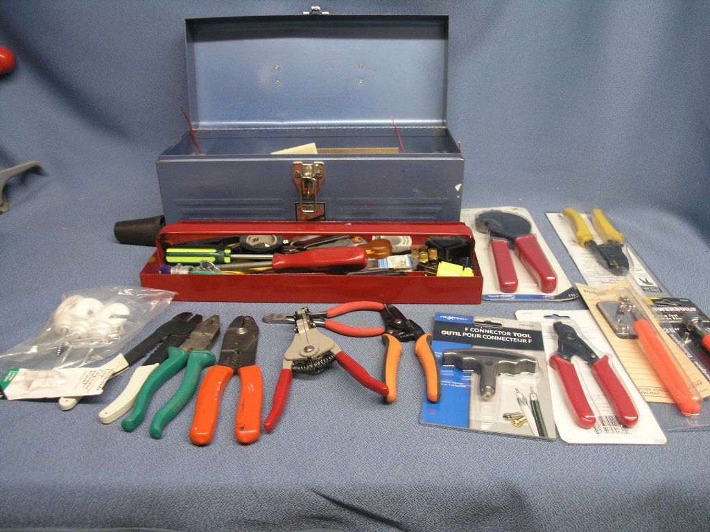 Toolbox With Electrical Tools Allsold.ca Buy & Sell Used Office