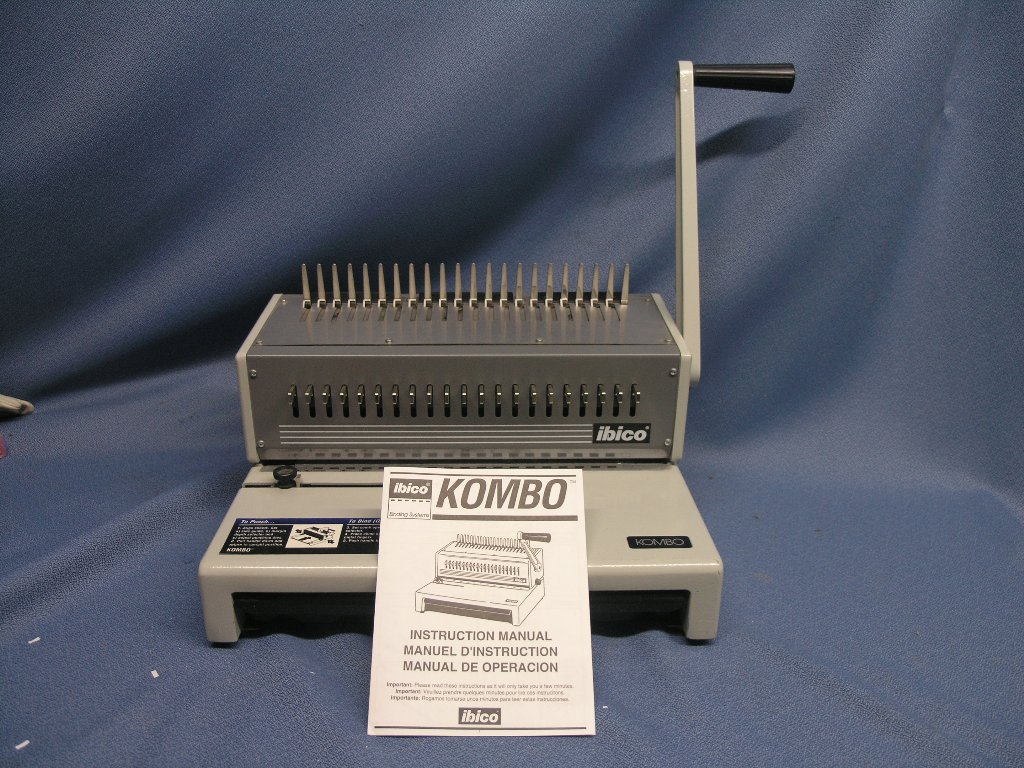 Ibico Kombo KJ14793 21Pin 12" Binding Machine Allsold.ca Buy