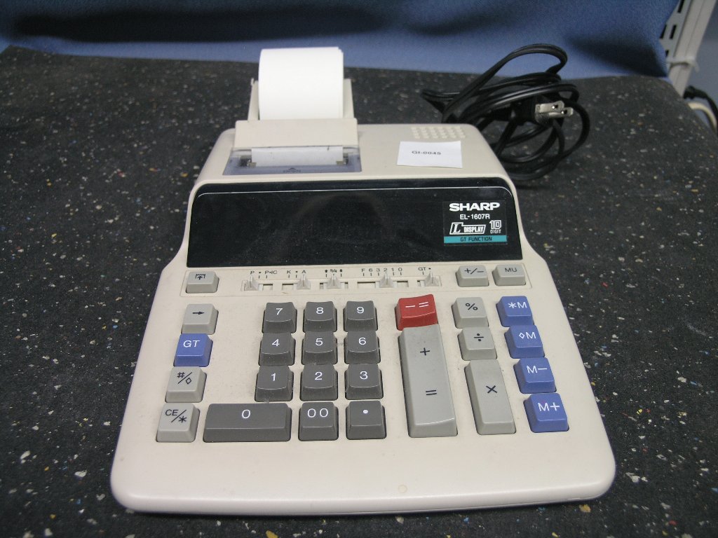 Sharp EL2670RIII Printing Calculator Adding Machine Allsold.ca Buy