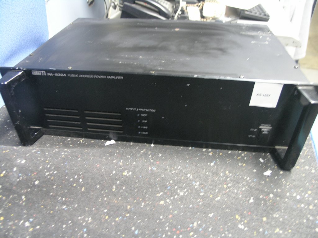 InterM PA 9324 Public Address Power Amplifier Allsold.ca Buy & Sell