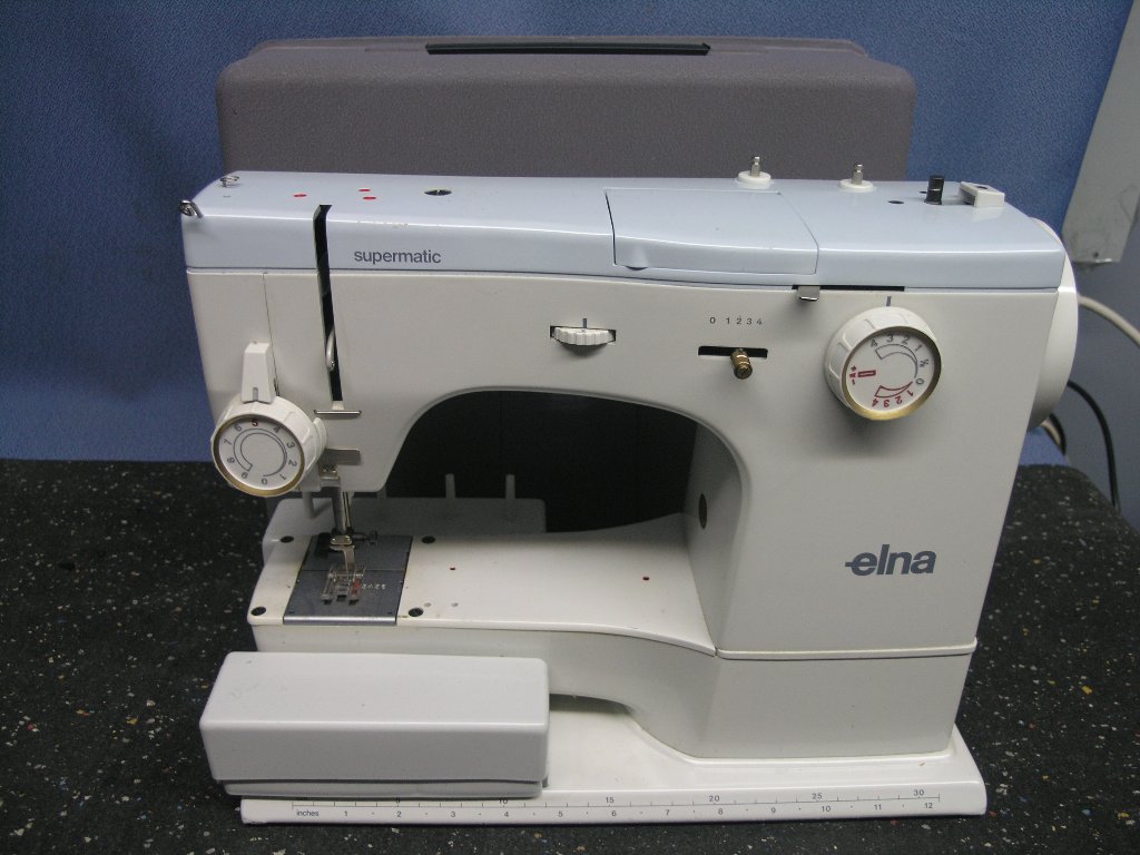 Elna Supermatic Electric Sewing Machine w Case Allsold.ca Buy