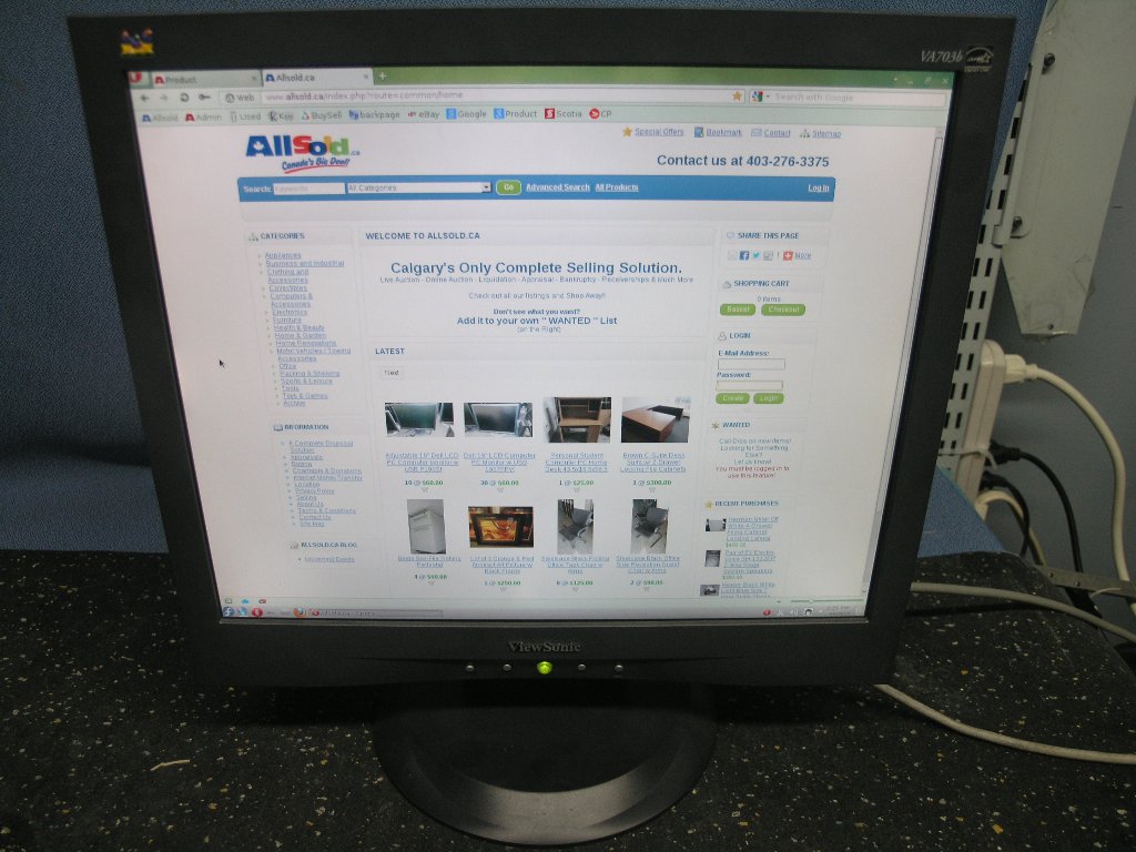 Viewsonic VA703b 17-Inch LCD Computer PC Monitor - Allsold.ca - Buy ...
