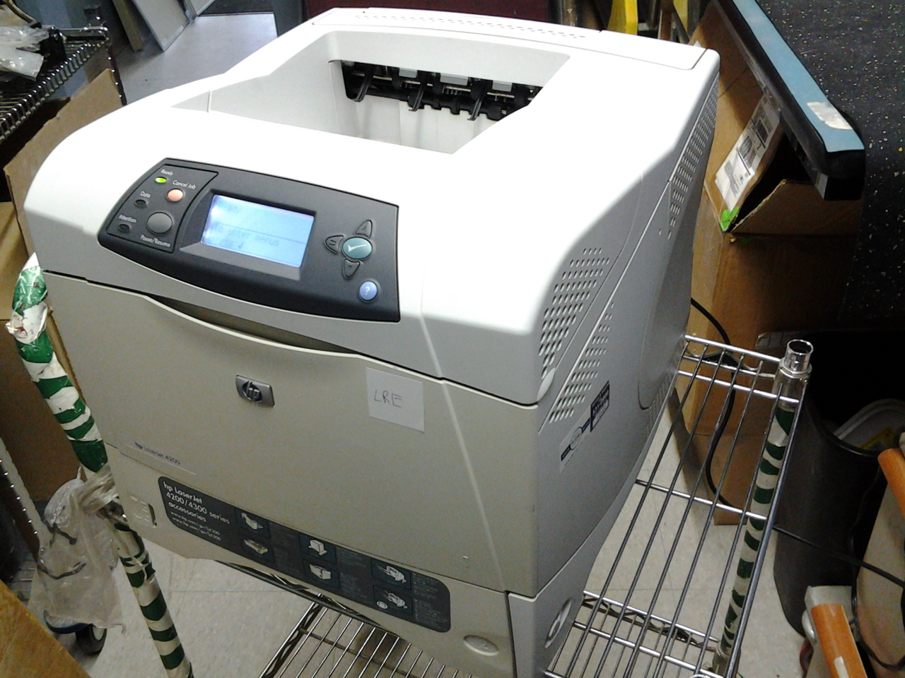 HP LaserJet 4200 Series Monochrome B/W Office Printer 33 PPM