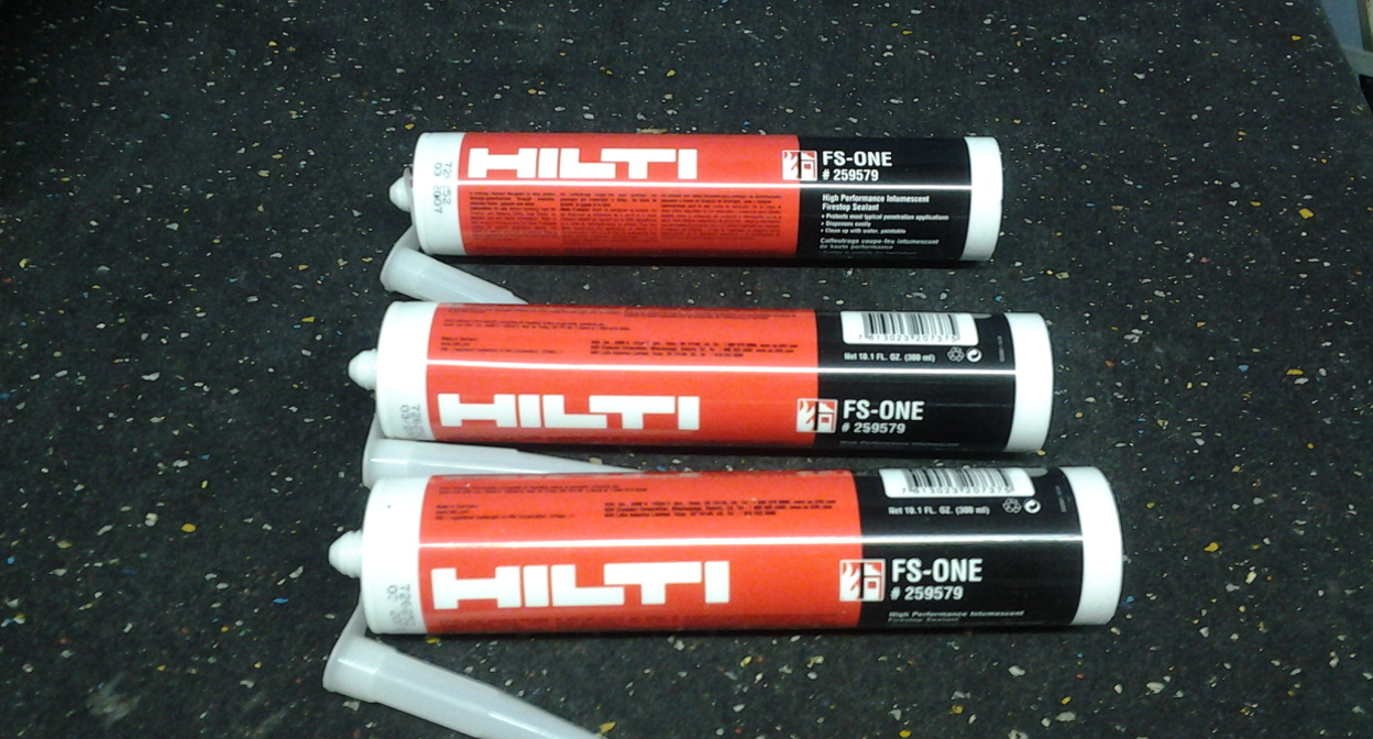 Lot of 3 Hilti FSOne Firestop Sealant 300Ml Tubes Allsold.ca Buy