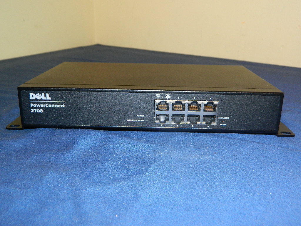 Dell PowerConnect (PCT2708) 8-Ports External Switch Managed - Allsold