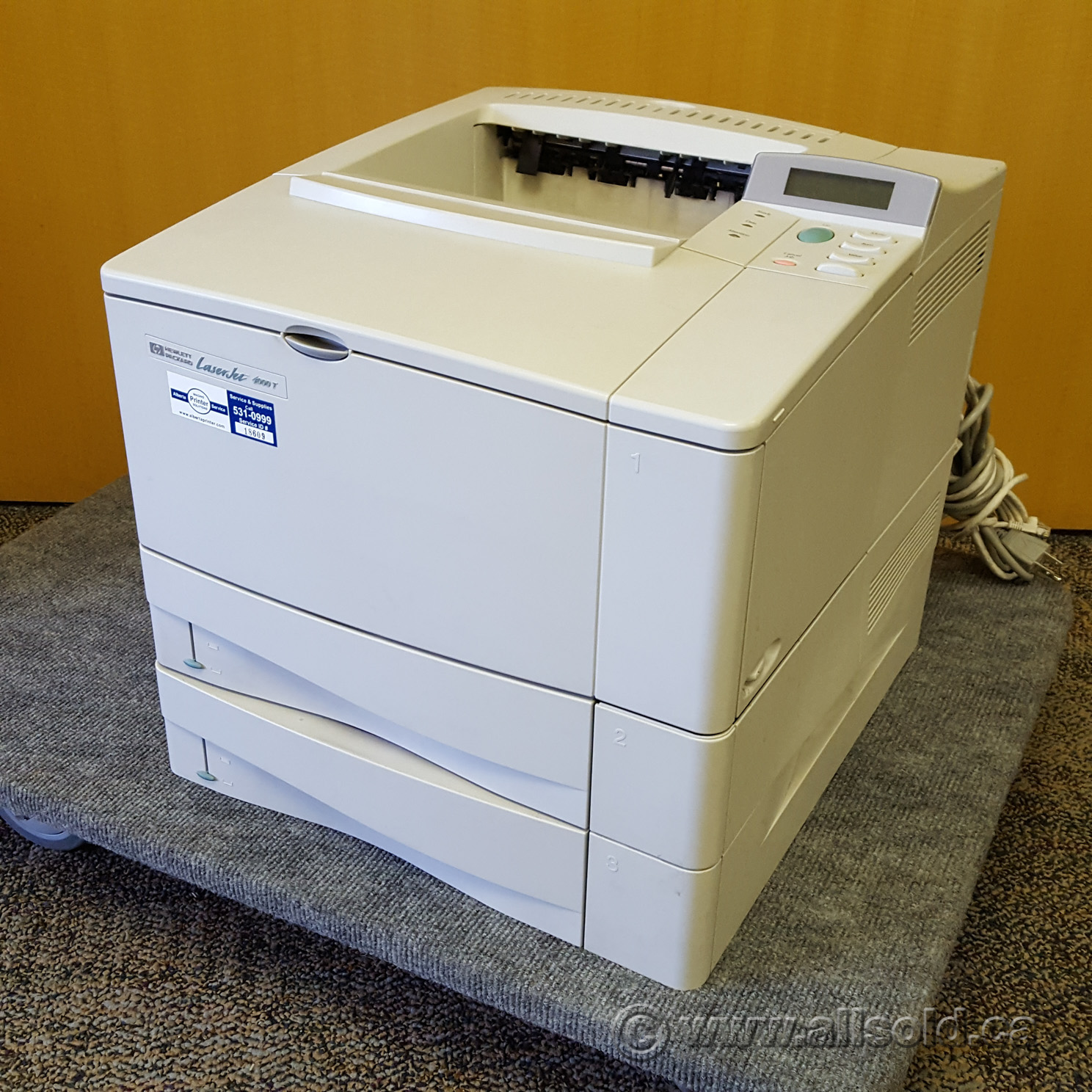 HP LaserJet 4000T Laser Printer Allsold.ca Buy & Sell Used Office