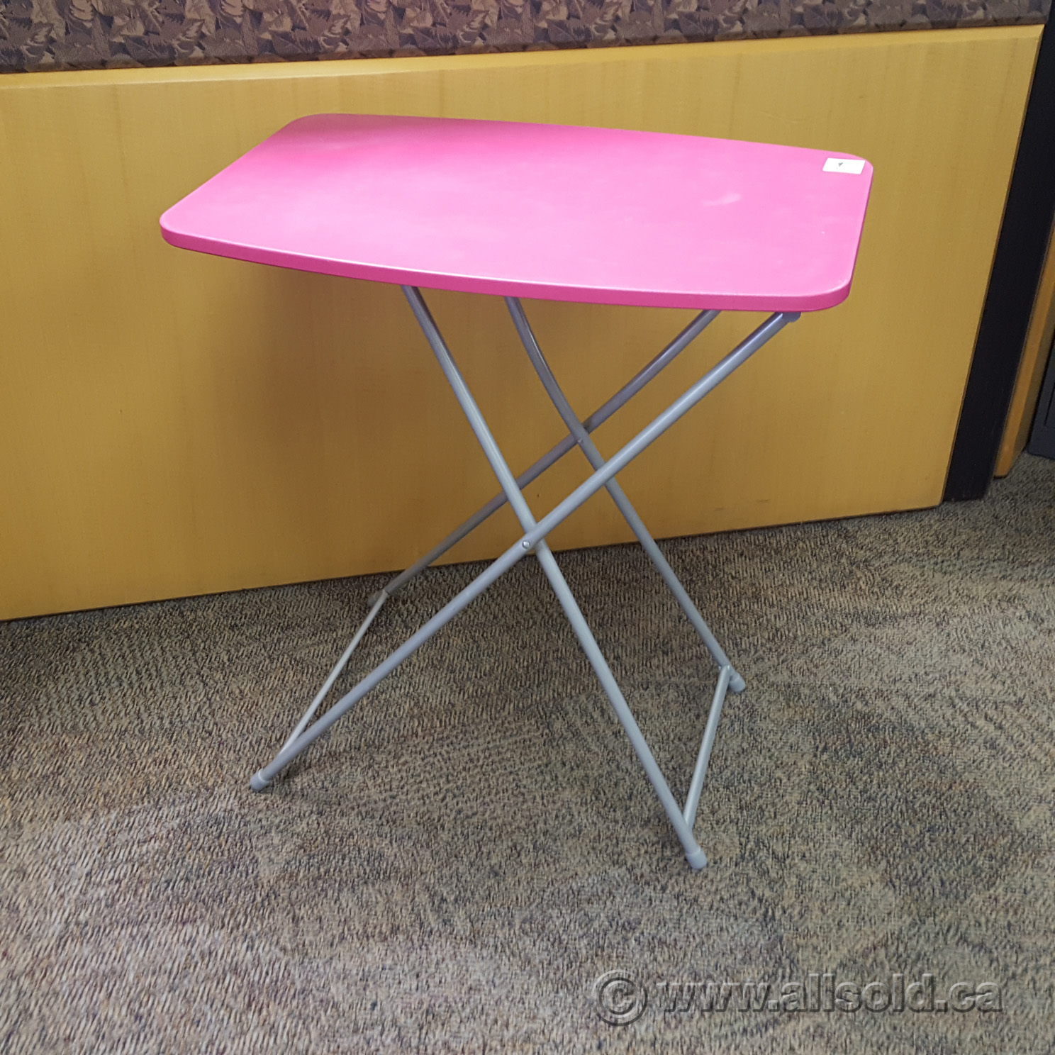 Pink Plastic Folding Table Allsold.ca Buy & Sell Used Office