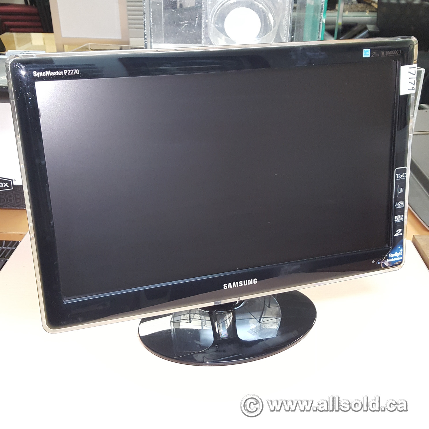 Samsung Syncmaster P2270 Widescreen 22in Computer Monitor Allsold.ca