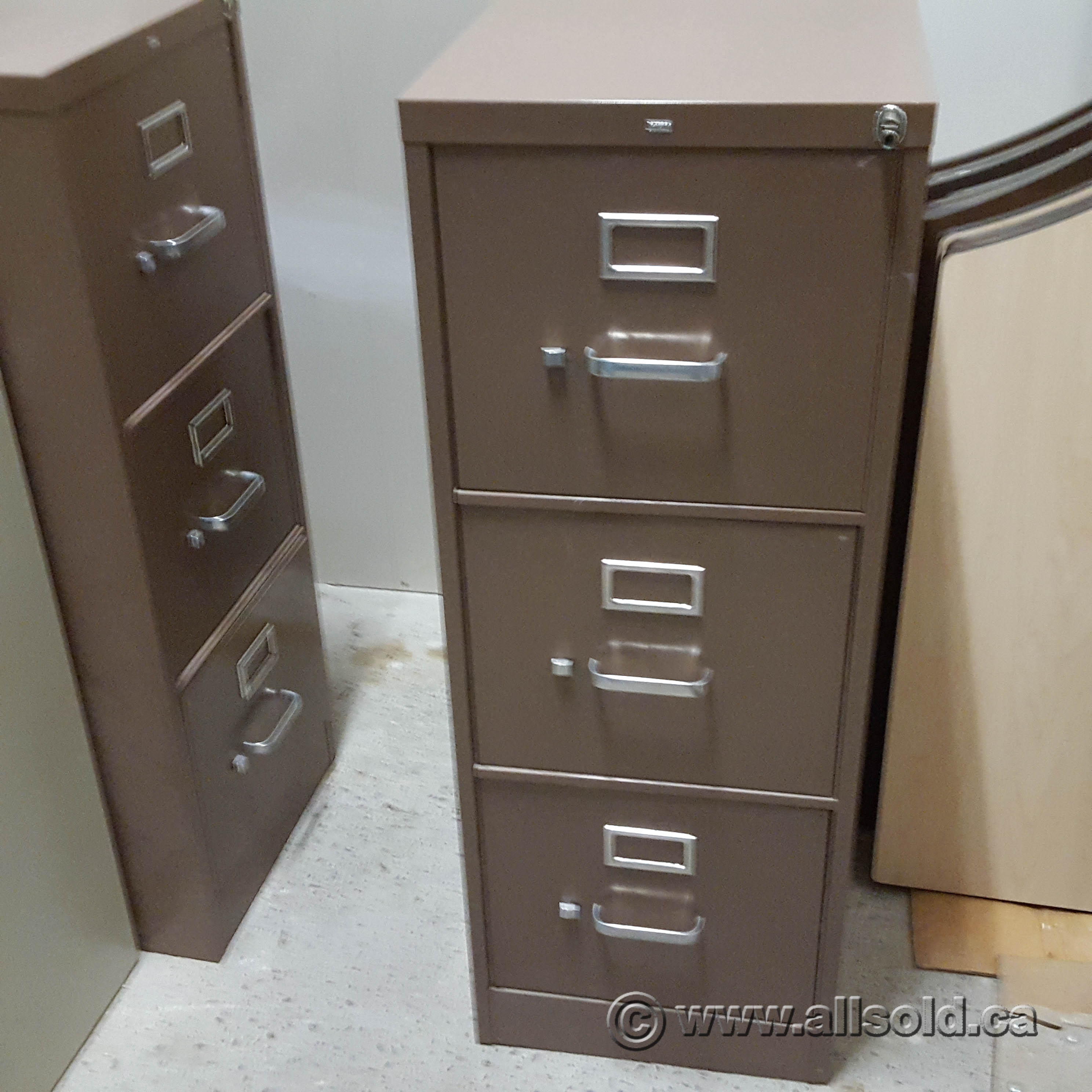 Brown Hon 3 Drawer Vertical Storage Allsold.ca Buy & Sell