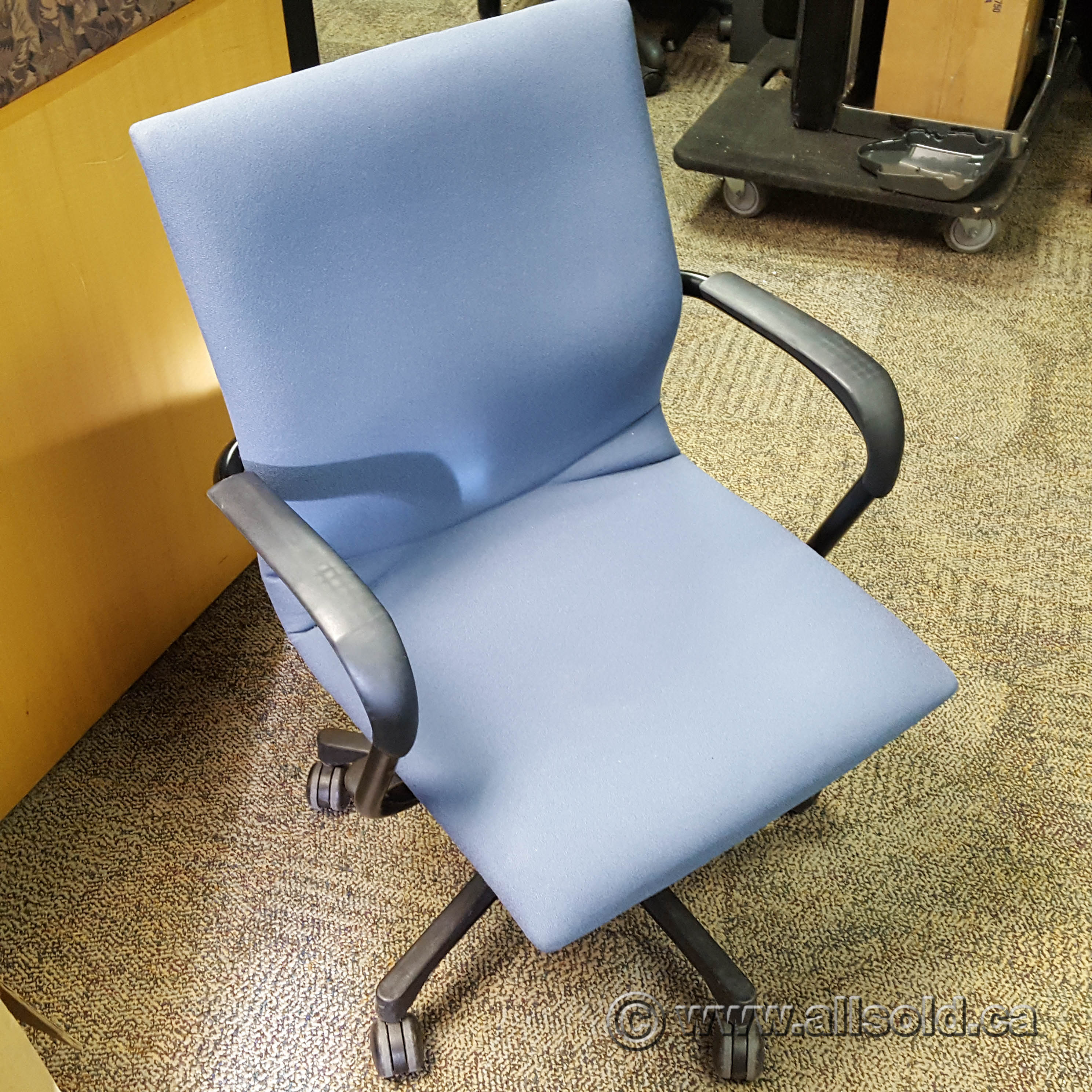 Blue Steelcase Protege Office Task Meeting Chair Allsold.ca Buy