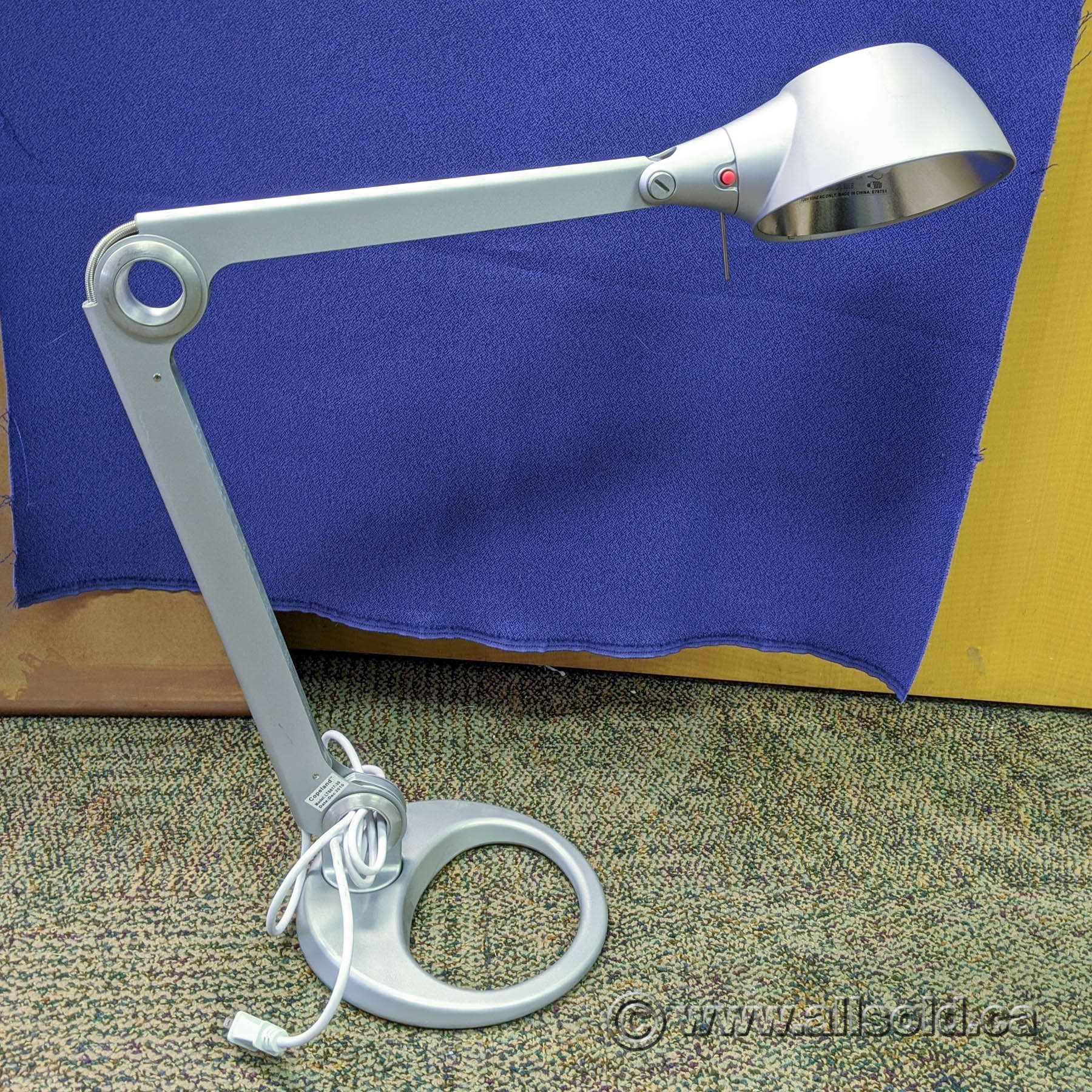 Silver Knoll Copeland Task Desk Lamp w/ Swivel Table Base Allsold.ca
