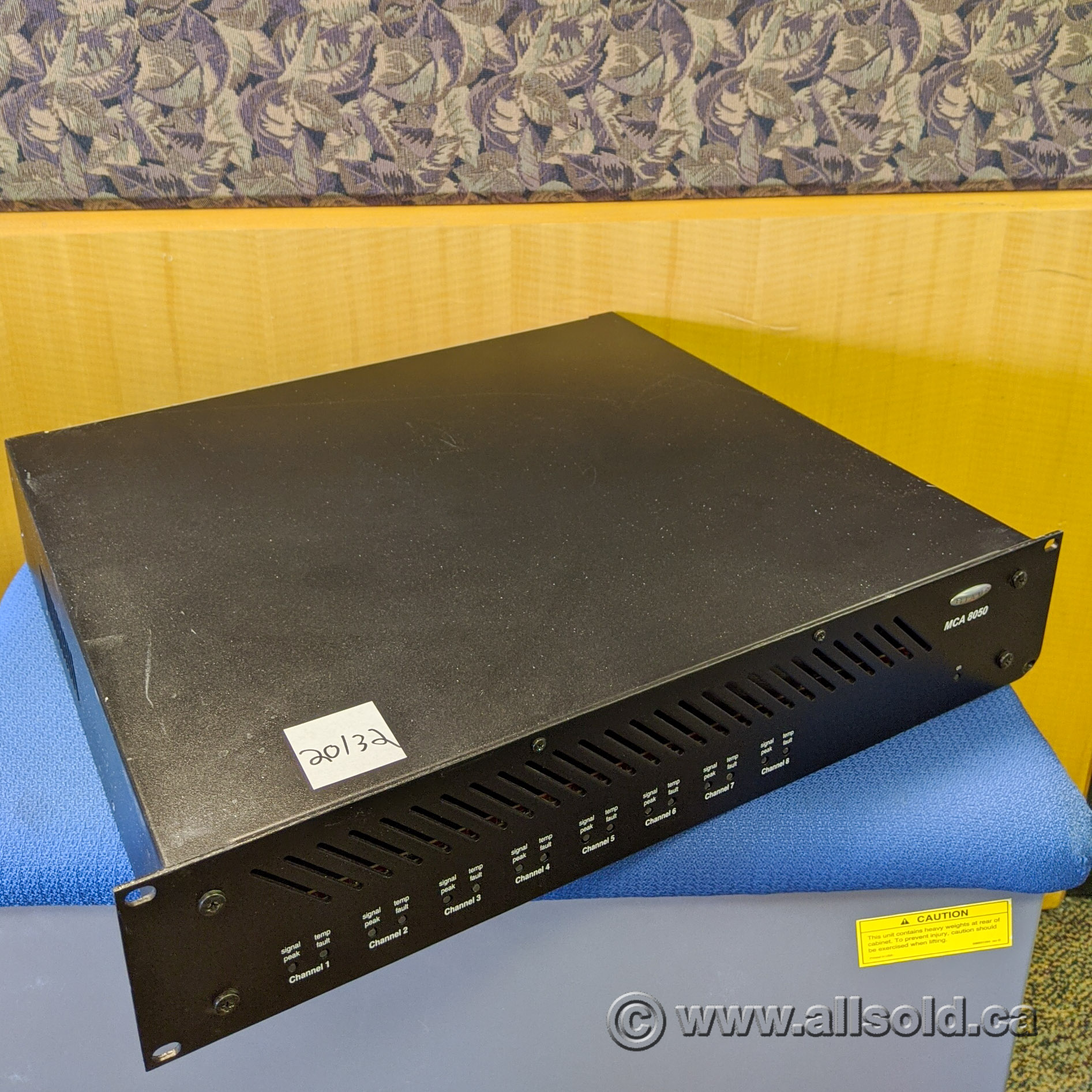 Biamp MCA 8050 Multi Channel Power Amplifier Allsold.ca Buy & Sell