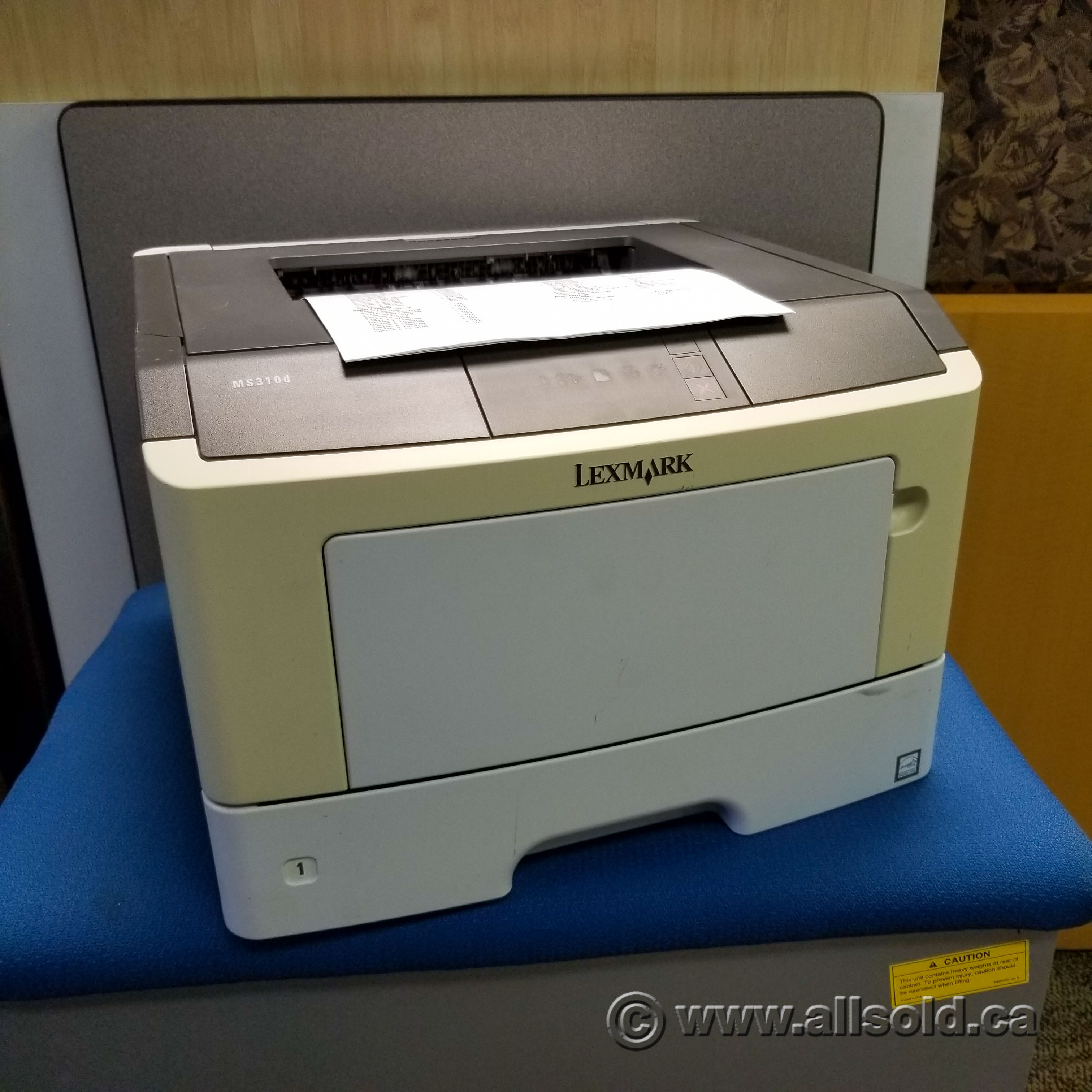 Lexmark MS310d Monochrome Laser Printer w/ Duplex Printing Allsold.ca