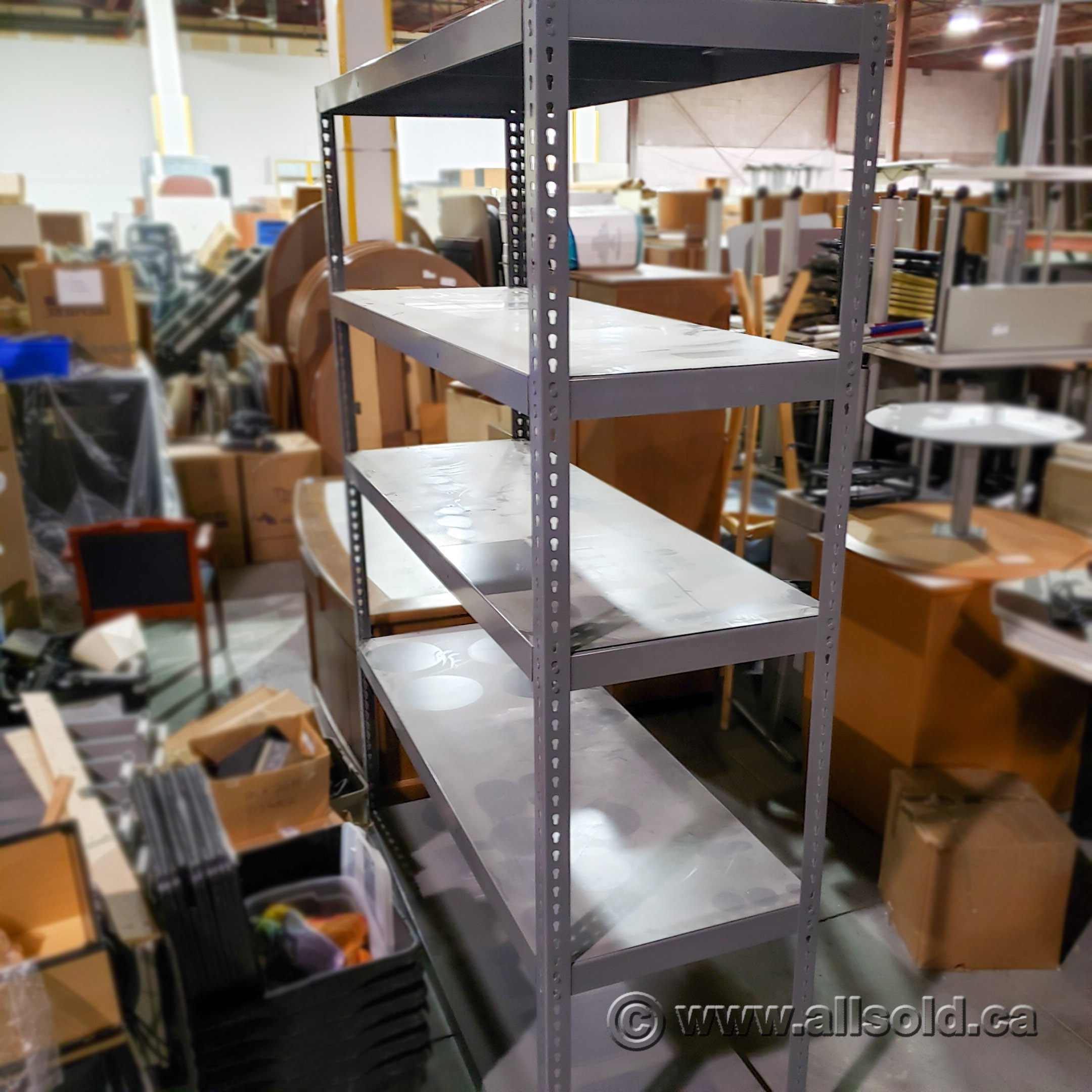 HeavyDuty Boltless Steel Shelving Unit 72 x 24 x 84 Allsold.ca Buy