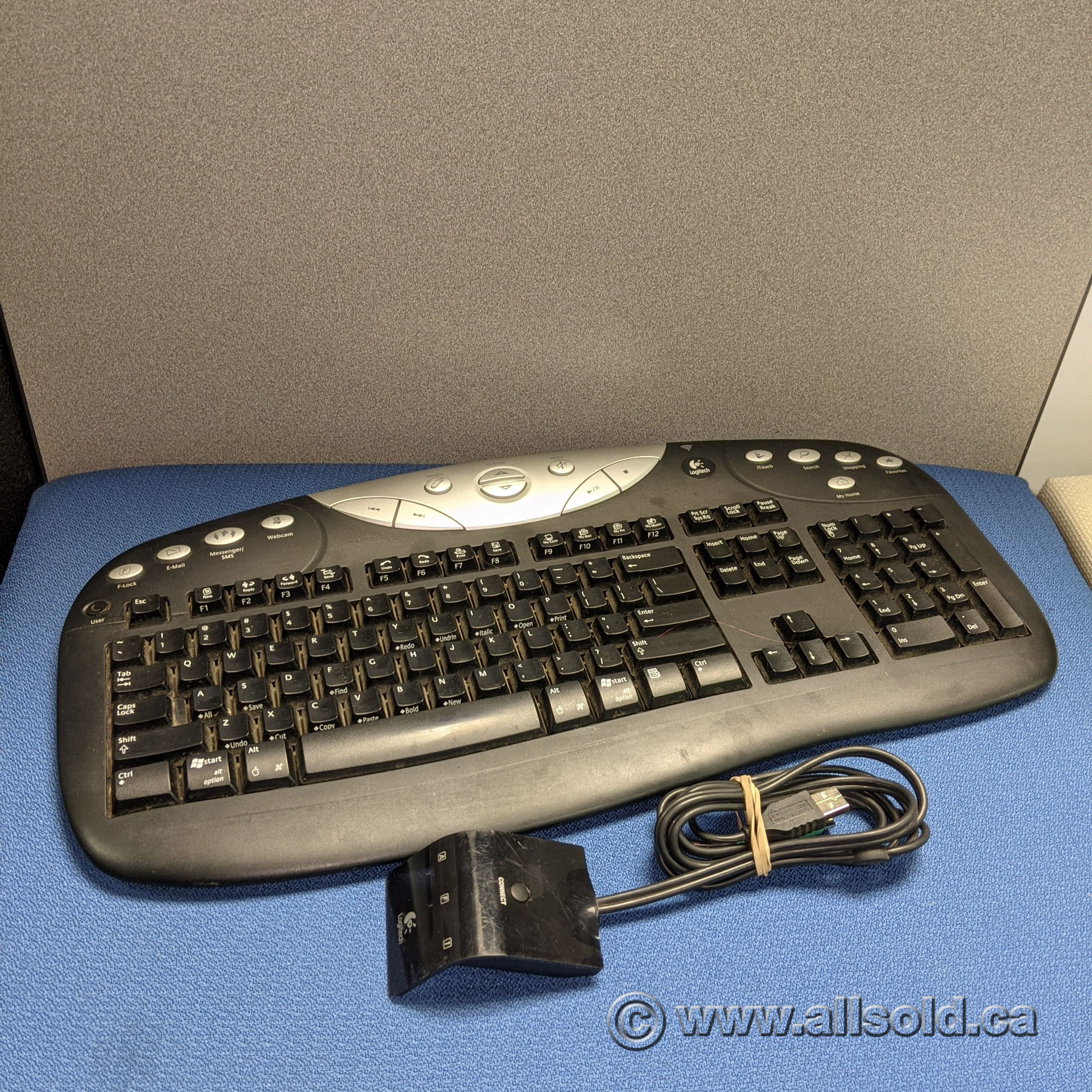 Logitech Wireless Keyboard - Allsold.ca - Buy & Sell Used Office ...