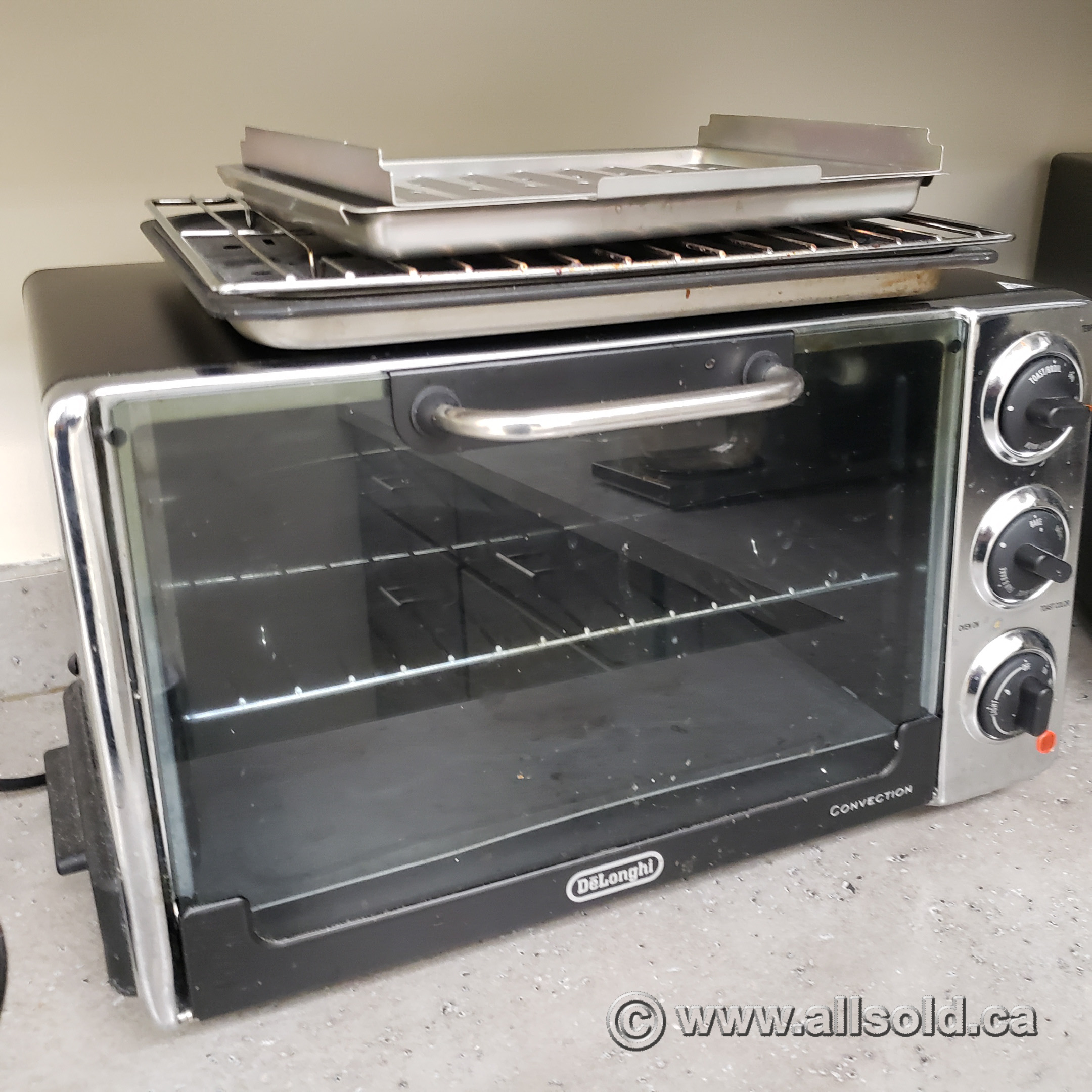 DeLonghi Stainless Steel Convection Toaster Oven Allsold.ca Buy