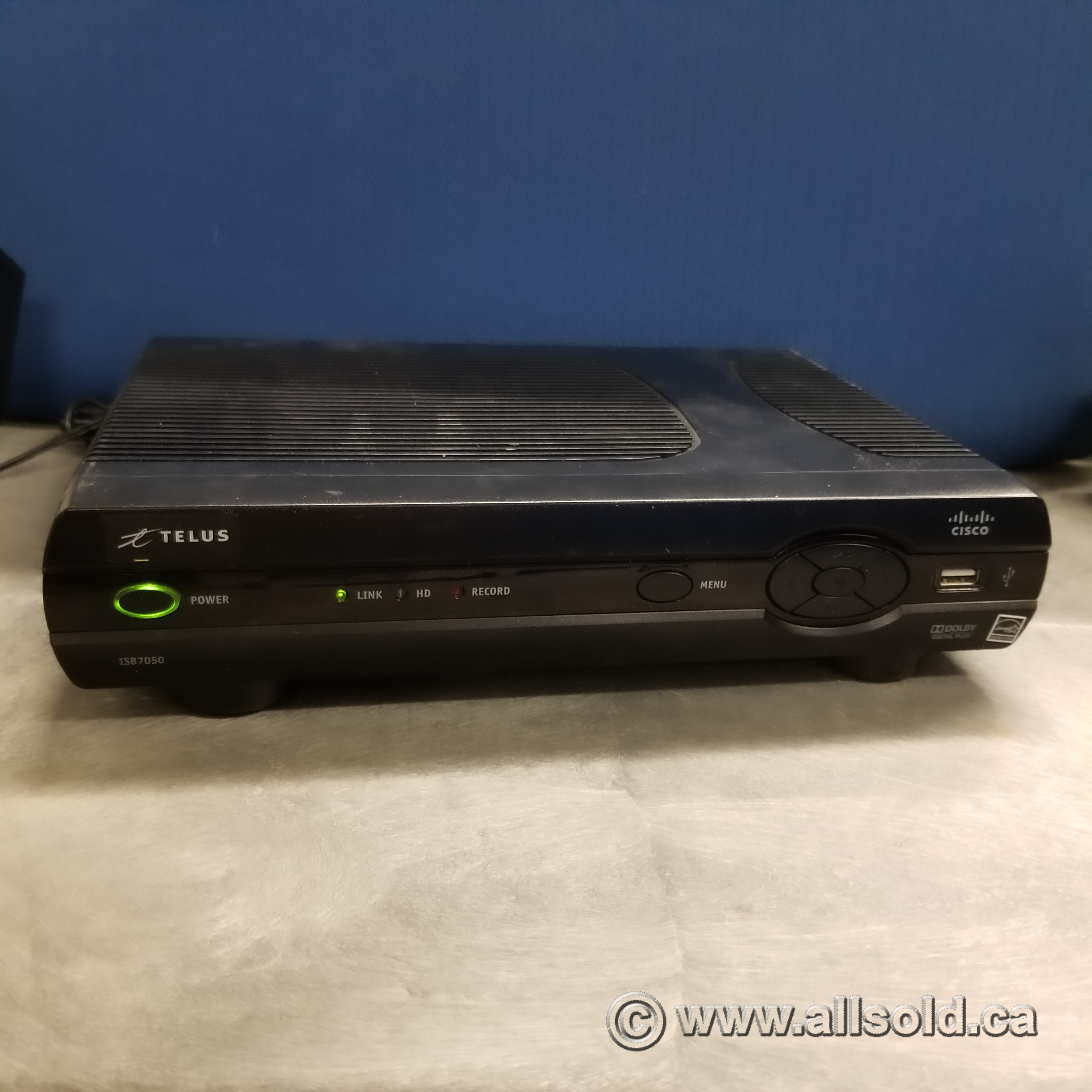 Cisco ISB7050 SD/HD with DVR TV Set Top Box Allsold.ca Buy & Sell