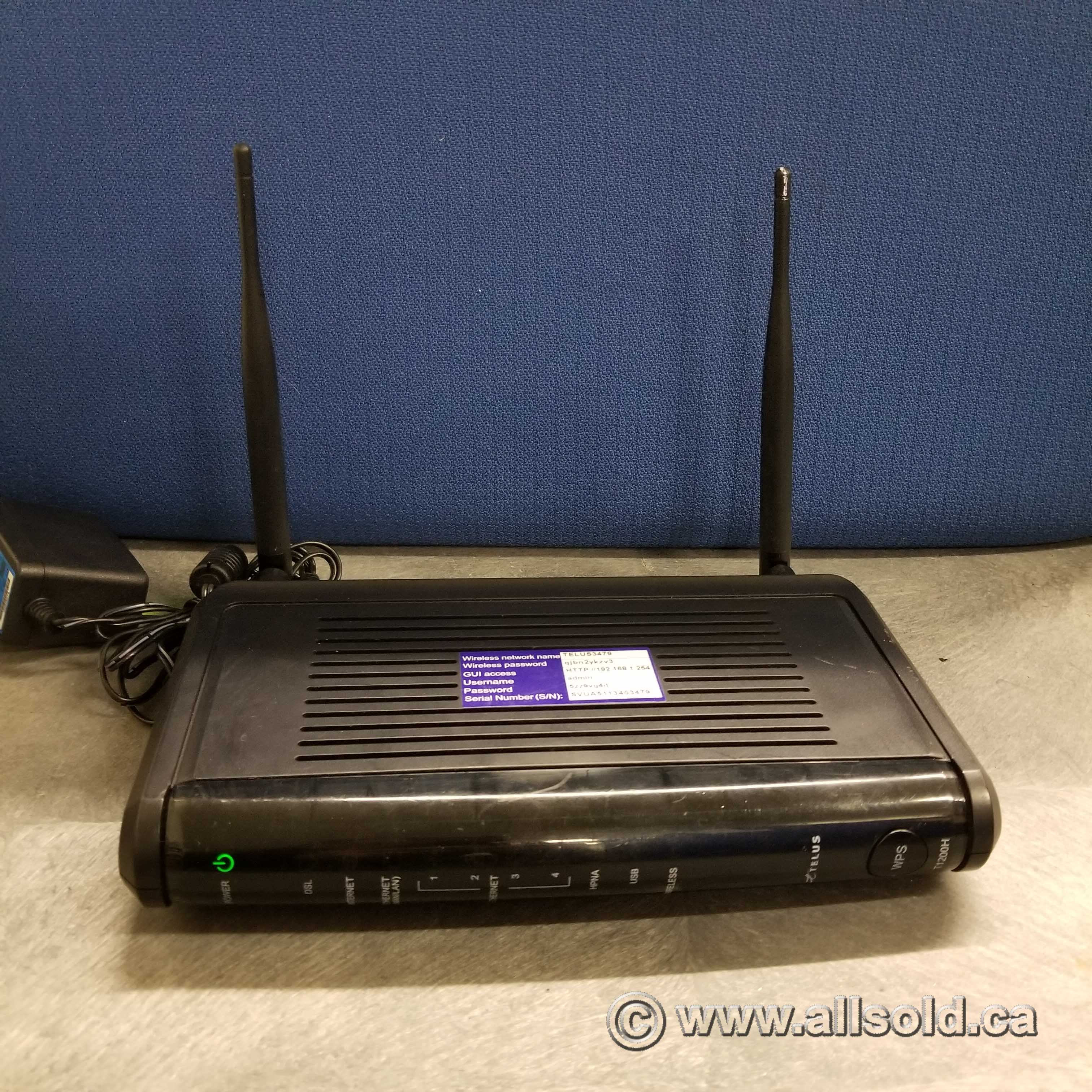 Actiontec Wireless 802.11N VDSL Modem Router T1200H Allsold.ca Buy