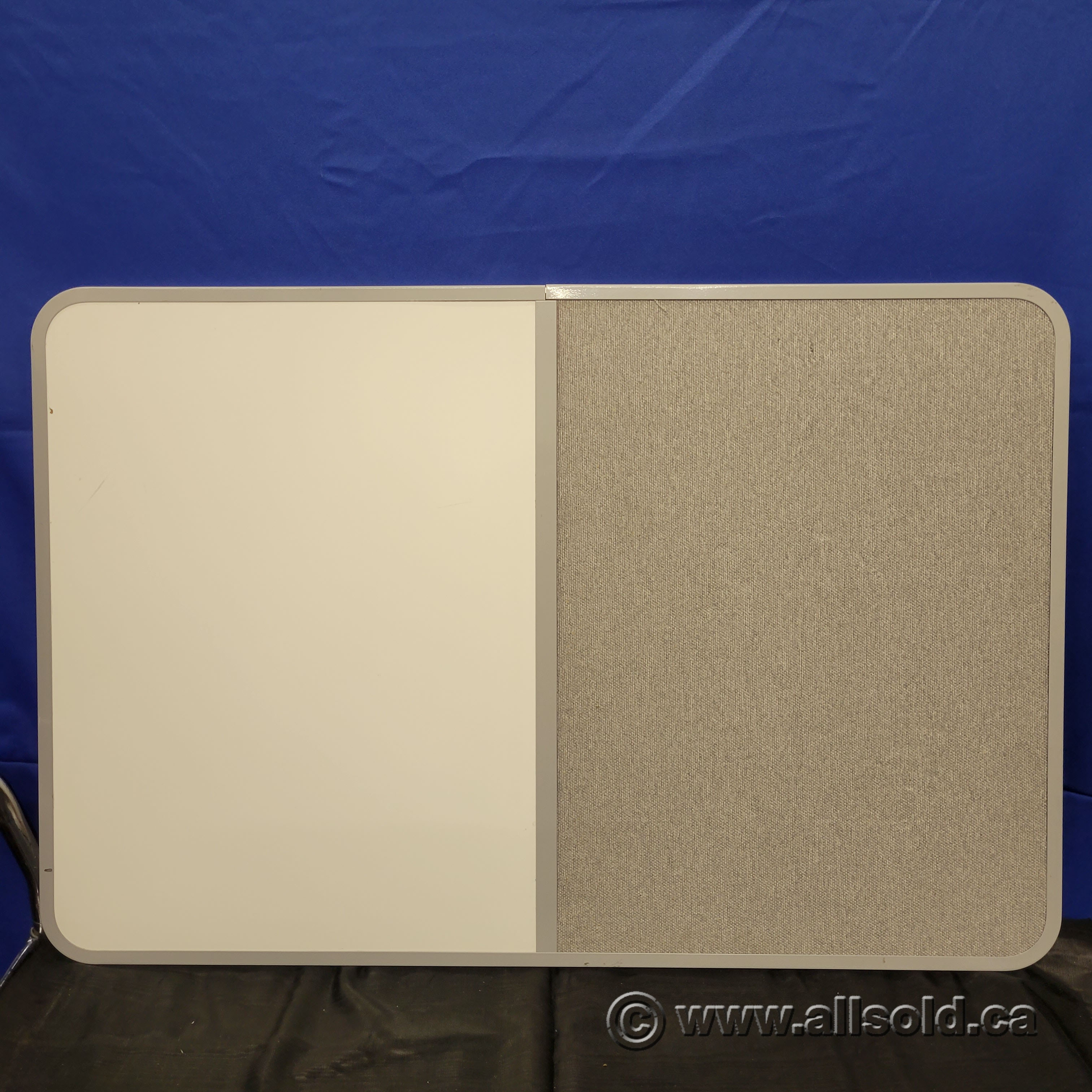 Whiteboard / Grey Pin Board Like Cork Combo 36 x 24 Allsold.ca Buy