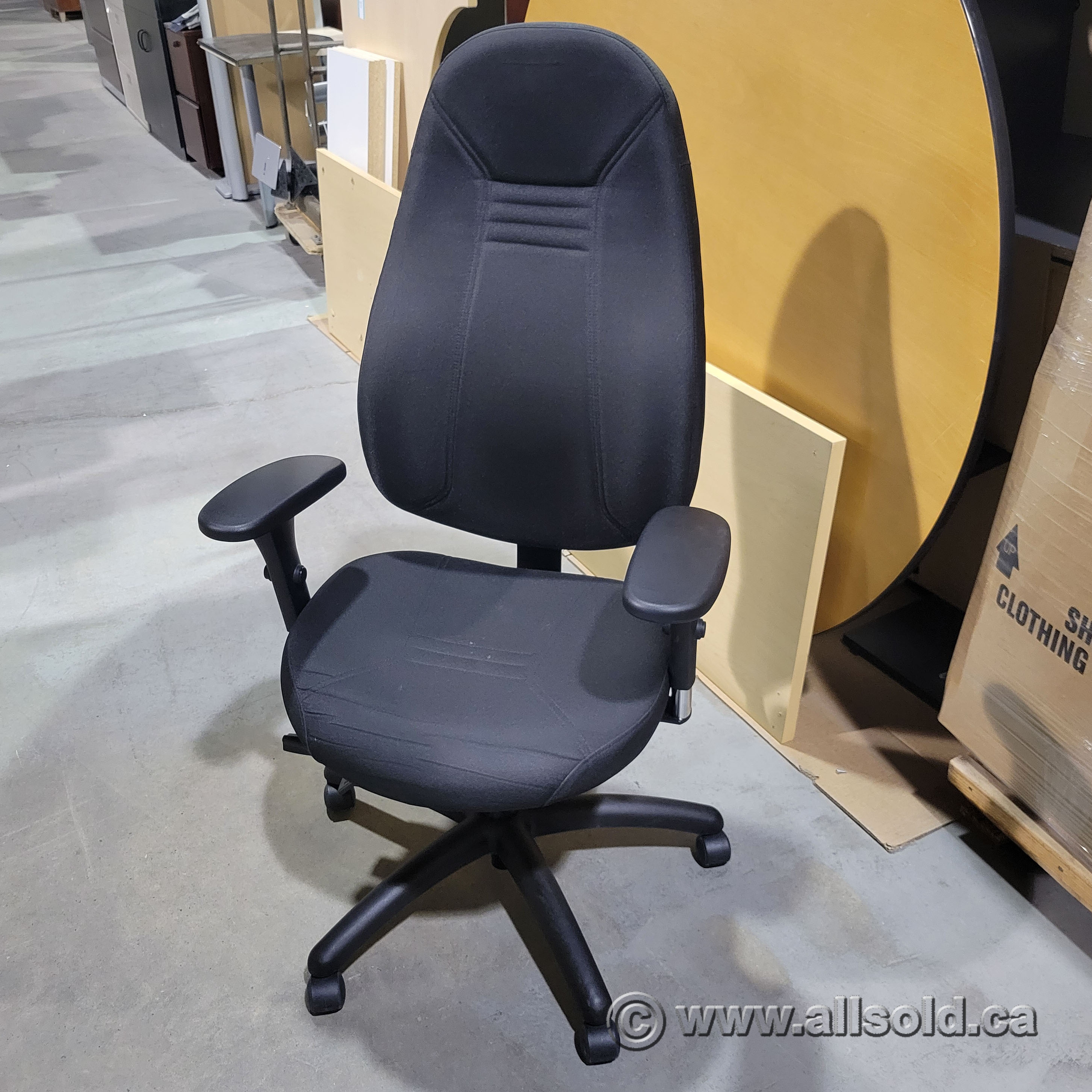 Black Global ObusForme Comfort High Back Task Chair Allsold.ca Buy