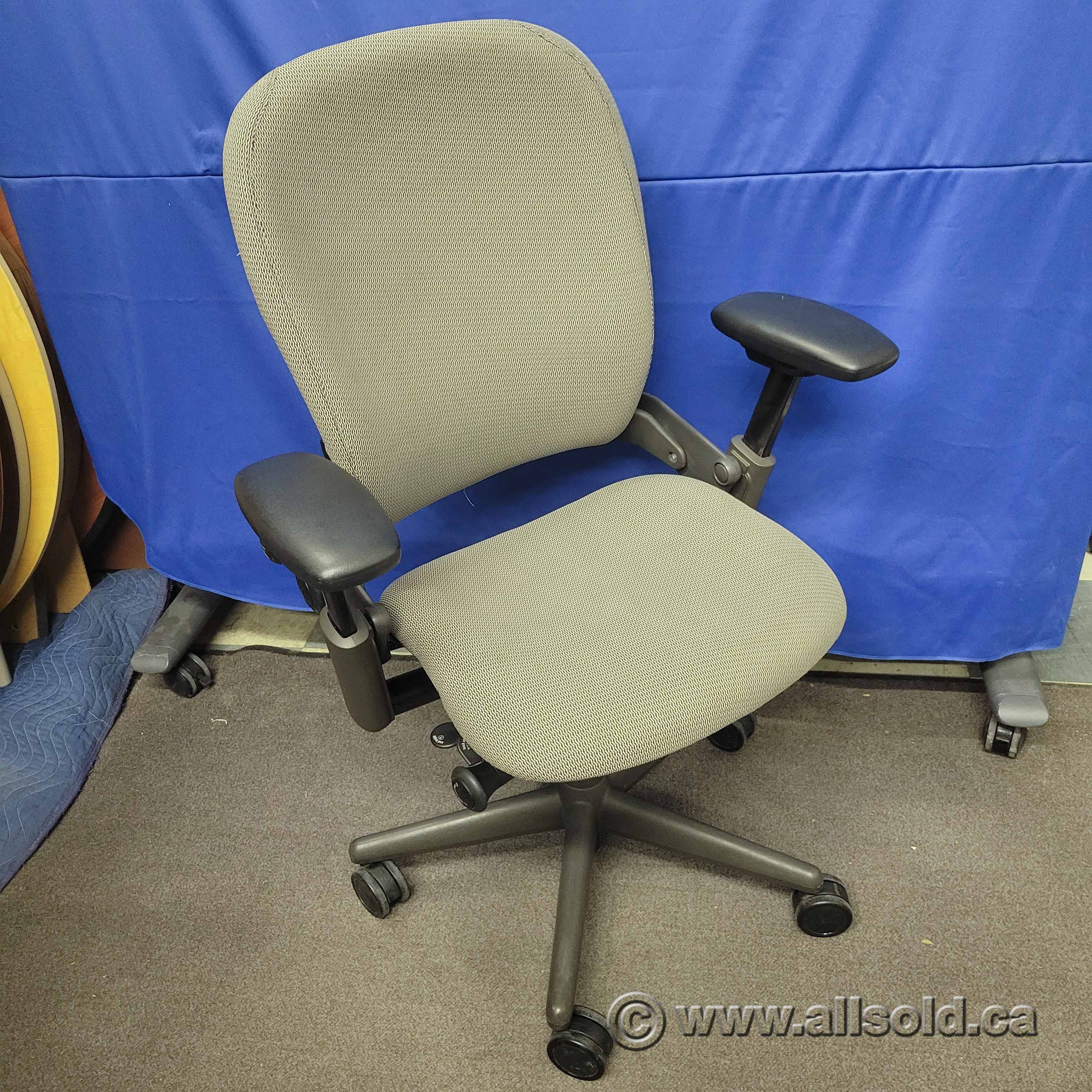 Steelcase Leap V1 Grey Ergonomic Task Chair w/ Grey Frame Allsold.ca