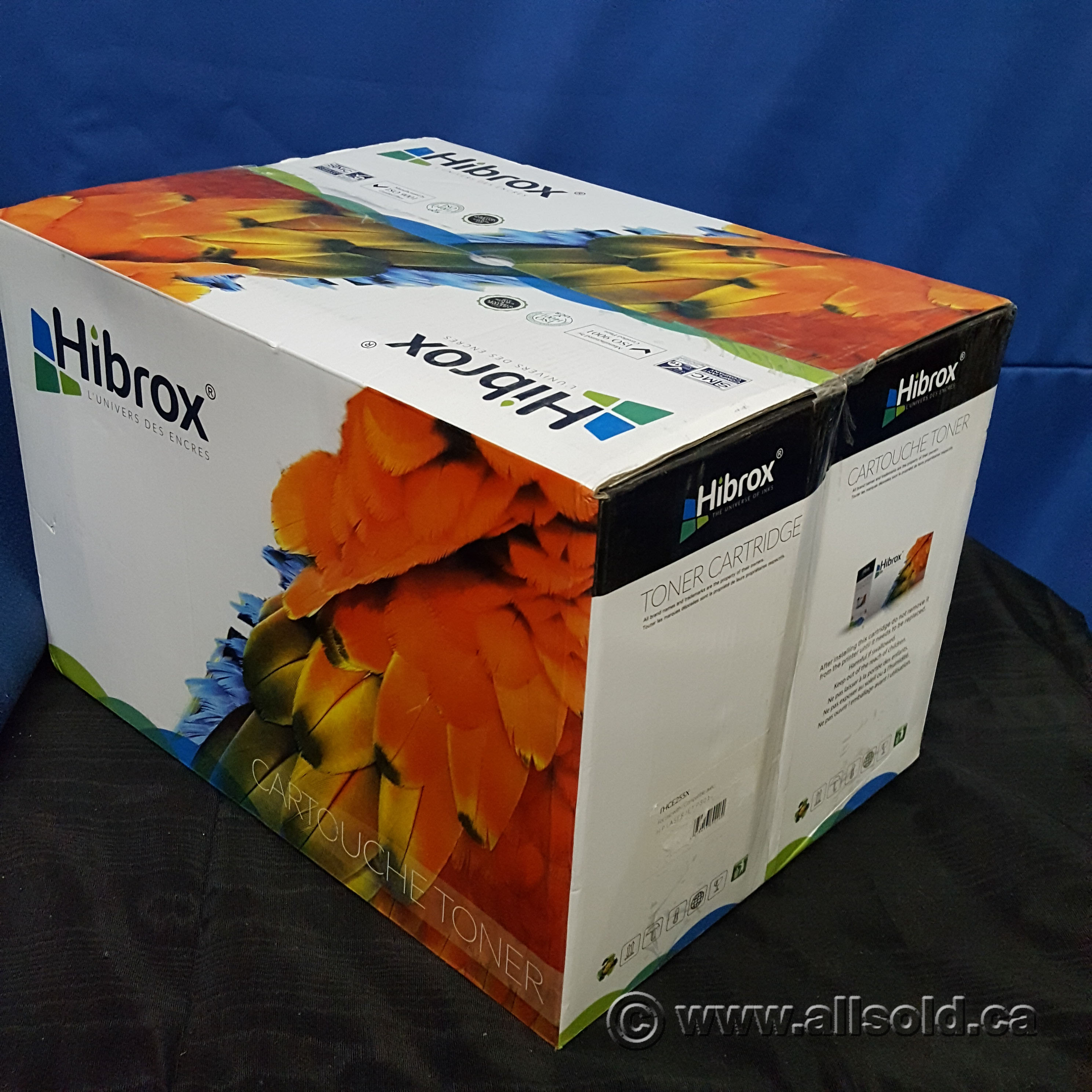 Set of 2 Toner Cartridges For HP LaserJet Printer P3015 THCE255X