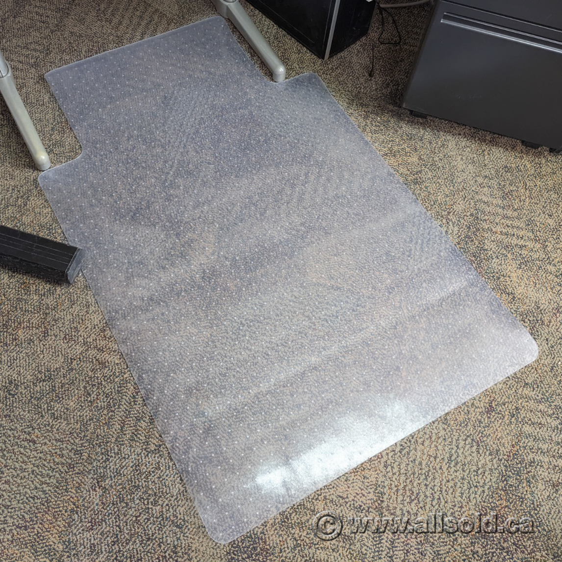 Under Desk Chair Mat Floor Protector with Lip 29" x 47" Allsold.ca