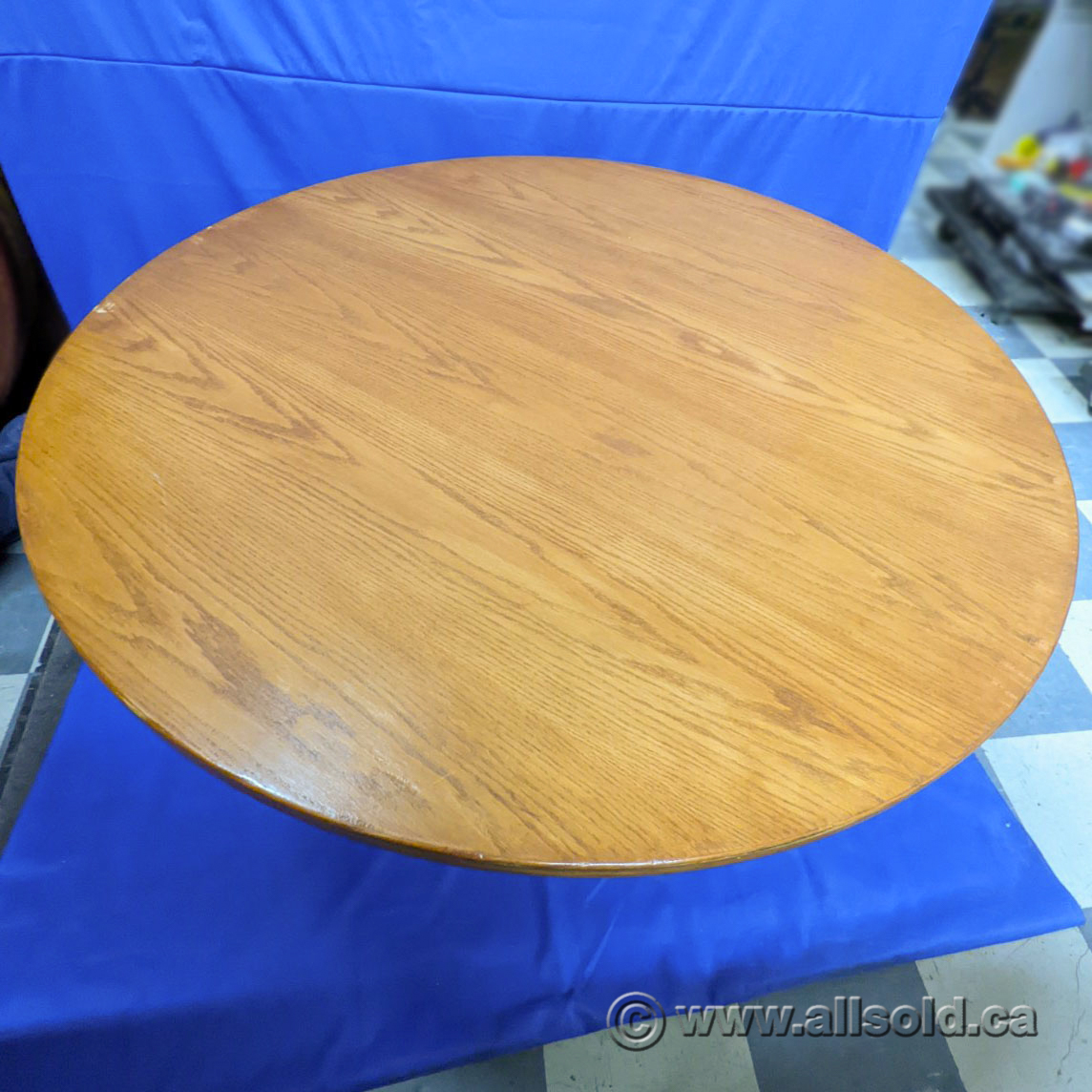 48" Maple Round Office Table Top, Surface Only Allsold.ca Buy