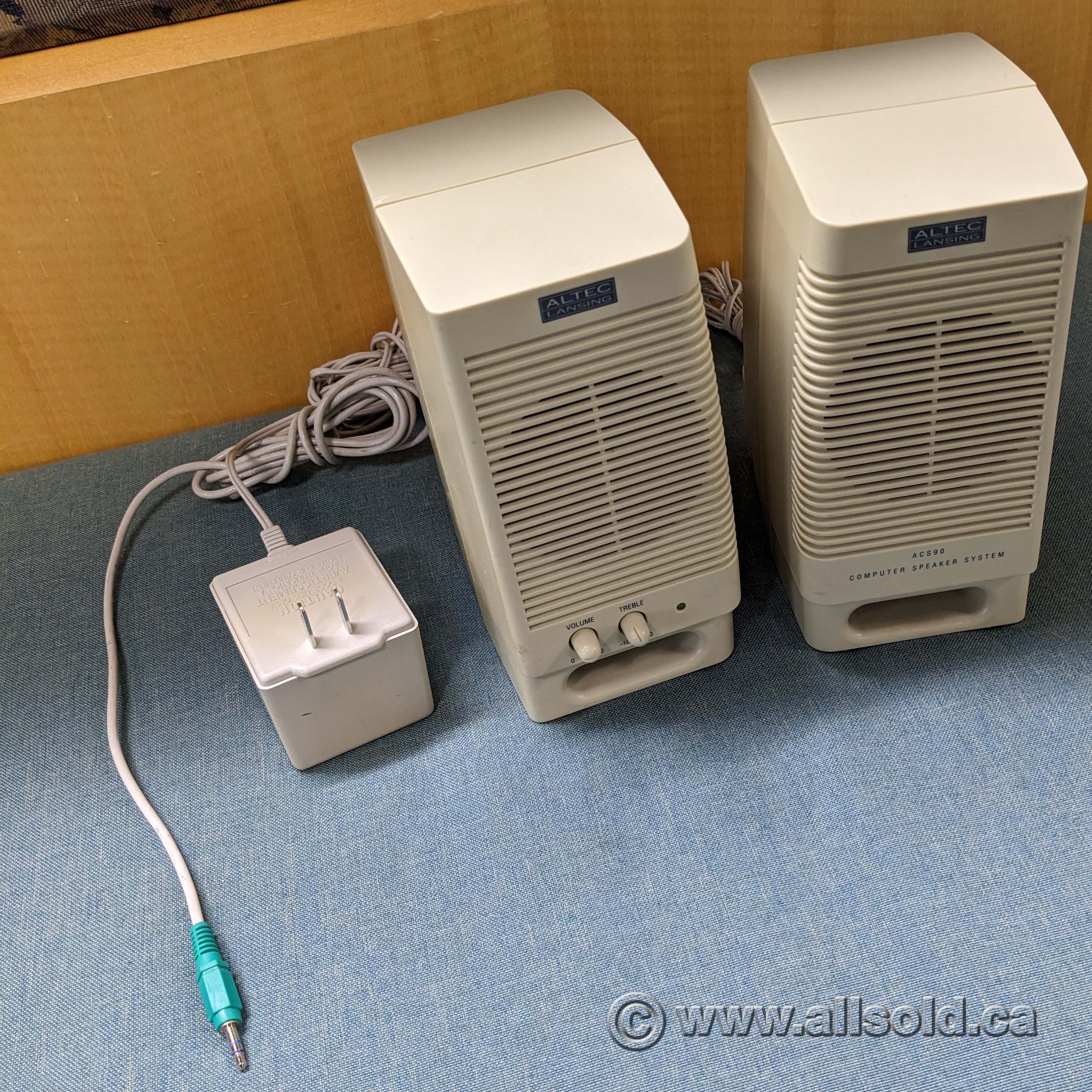 Altec Lansing ACS90 Computer Speakers Allsold.ca Buy & Sell Used