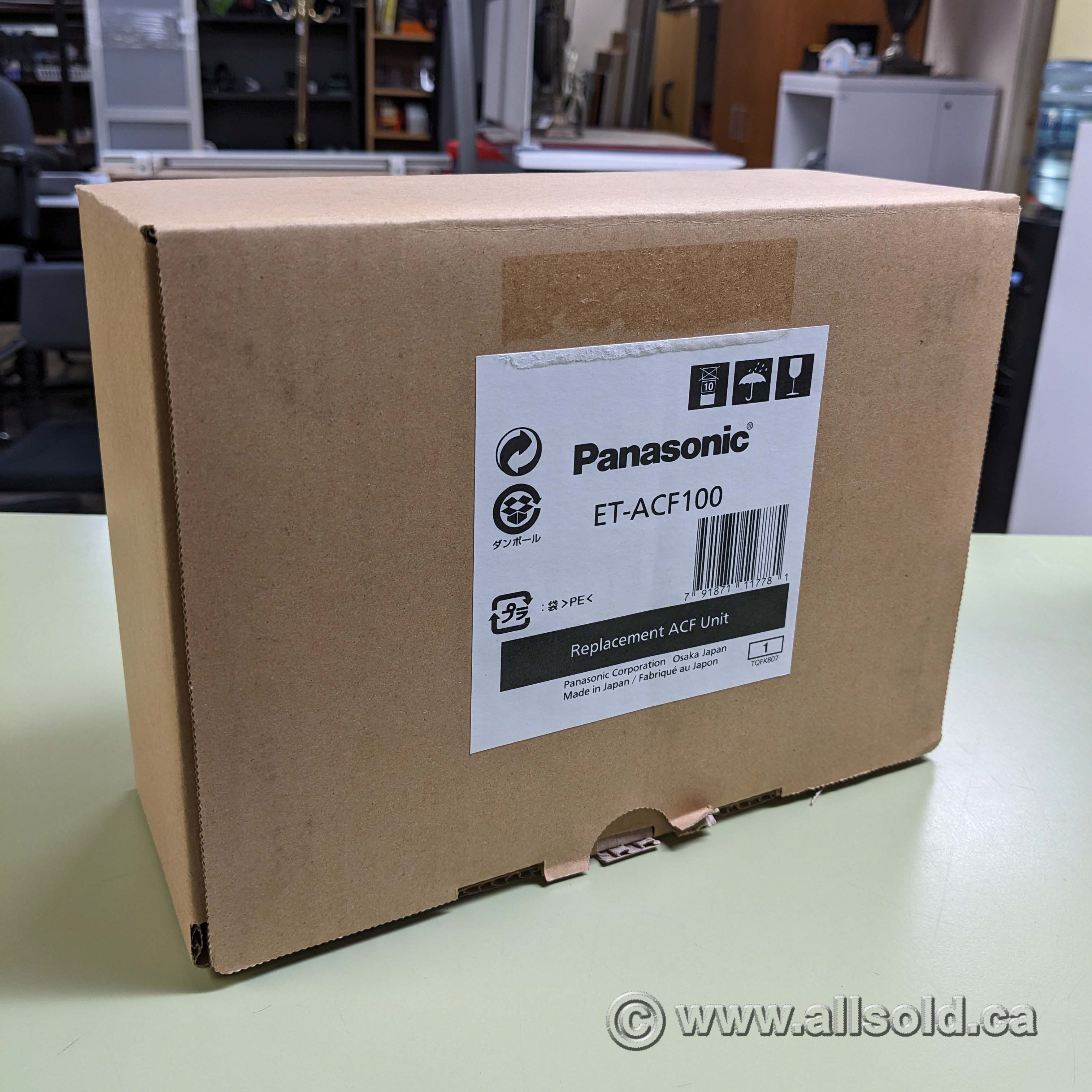 Panasonic ETACF100 Replacement Filter Unit Allsold.ca Buy & Sell